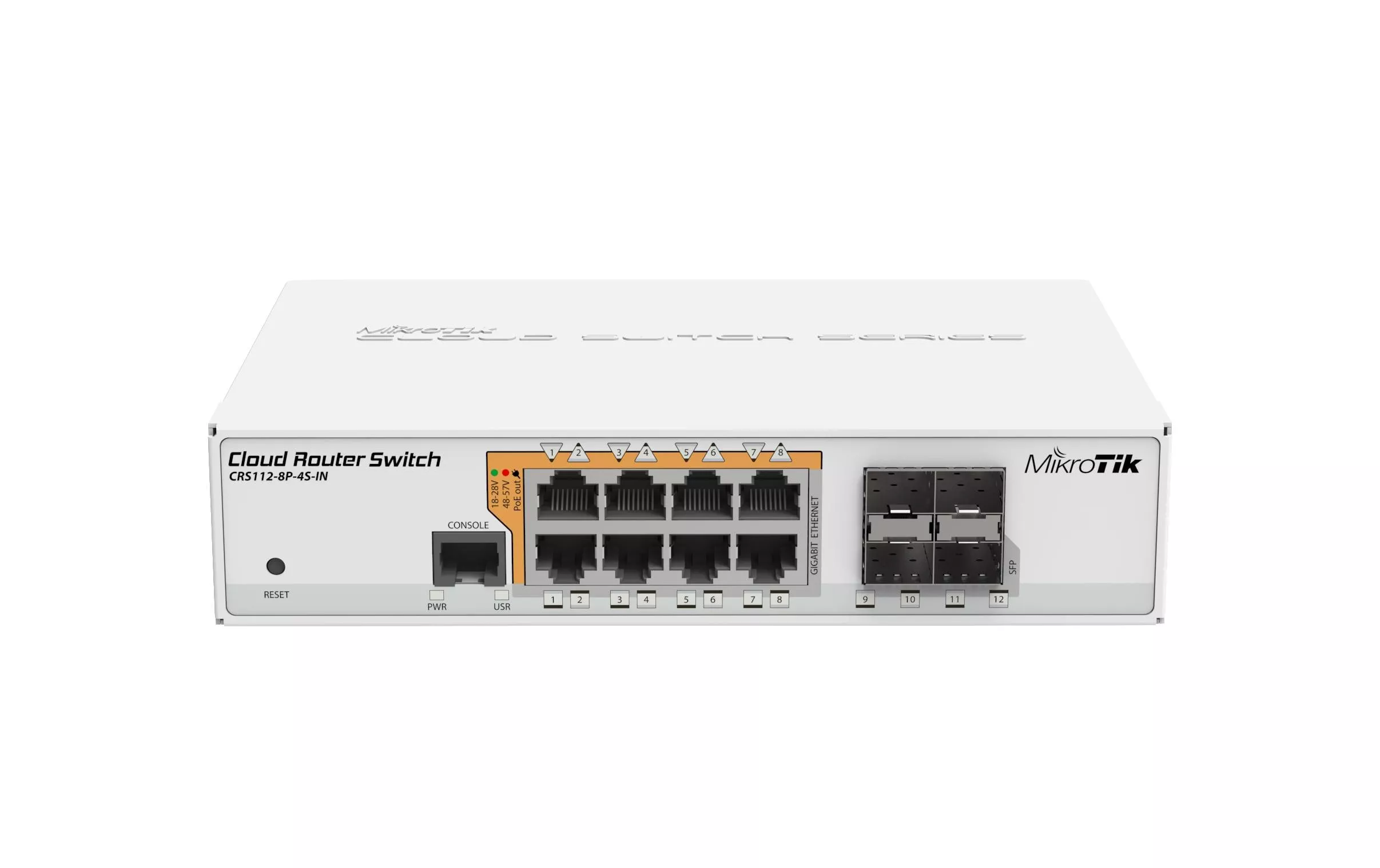 PoE Switch CRS112-8P-4S-IN 12 Port
