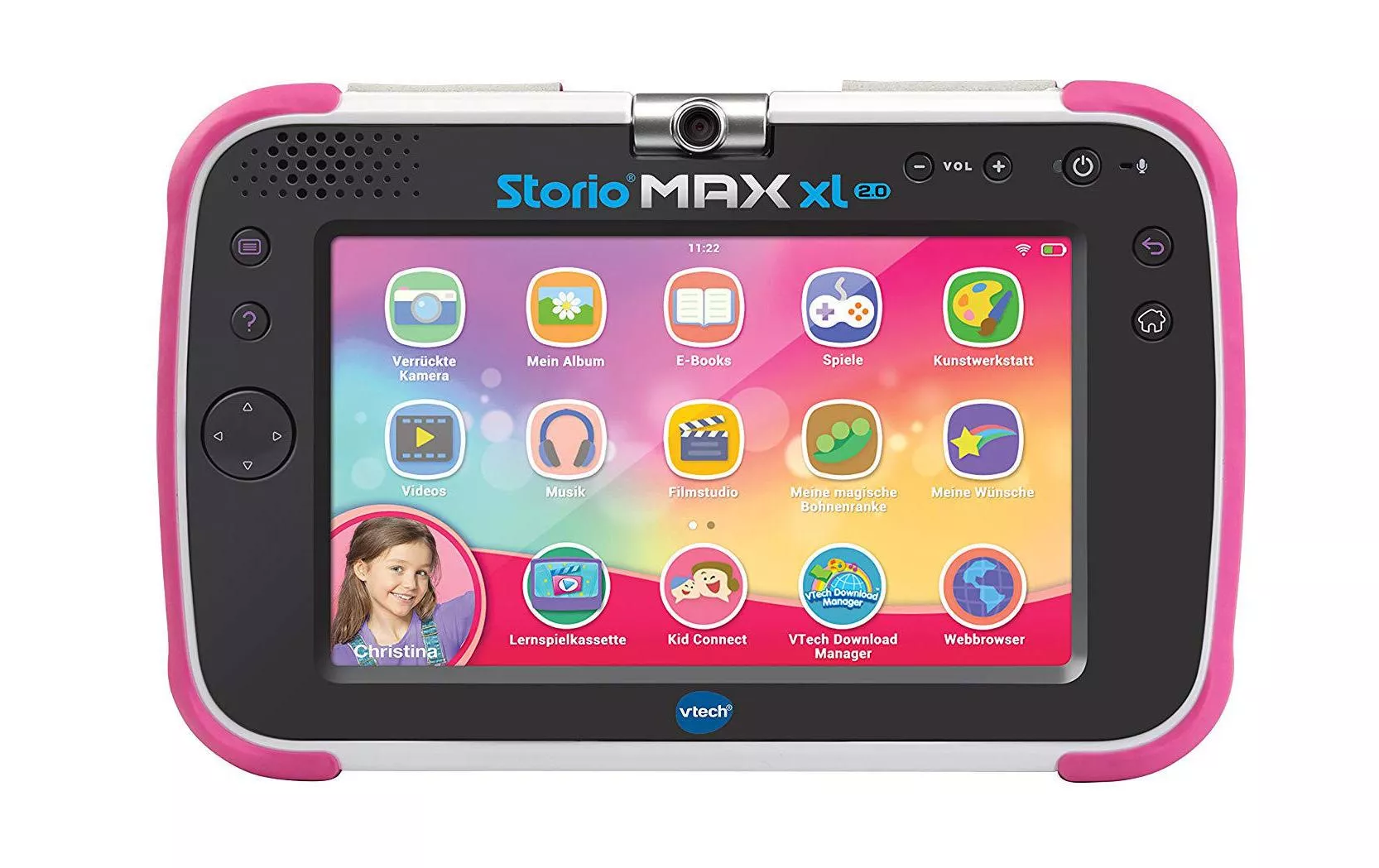 Tablet per bambini Vtech Storio MAX XL 2.0 Rosa -IT-
