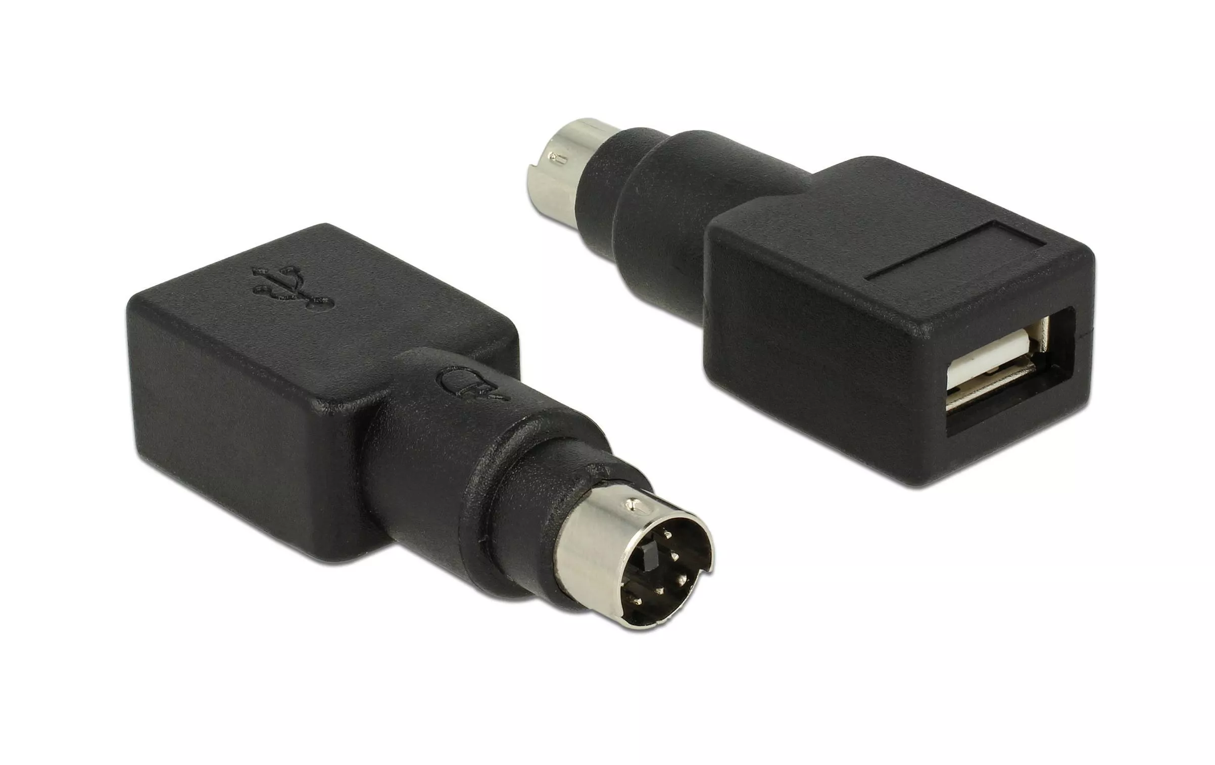 USB-Adapter PS/2 Stecker - USB-A Buchse