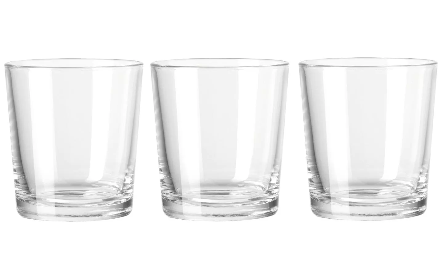 Trinkglas Gala 240 ml, 3 Stück, Transparent