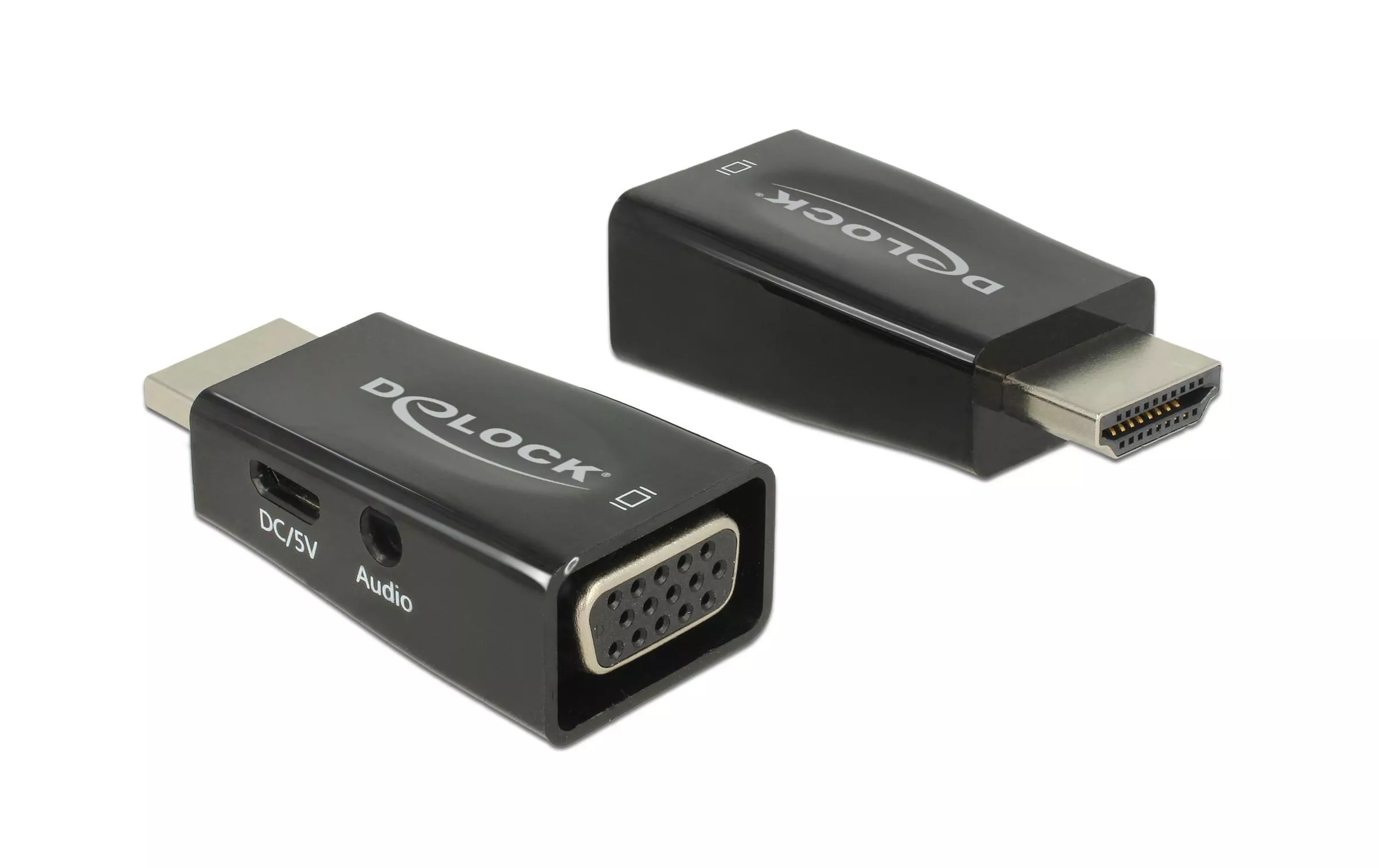 Convertisseur HDMI vers VGA, audio inclus Alimentation USB en option