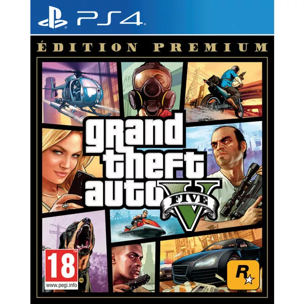 GTA V Premium Edition PS4 FR
