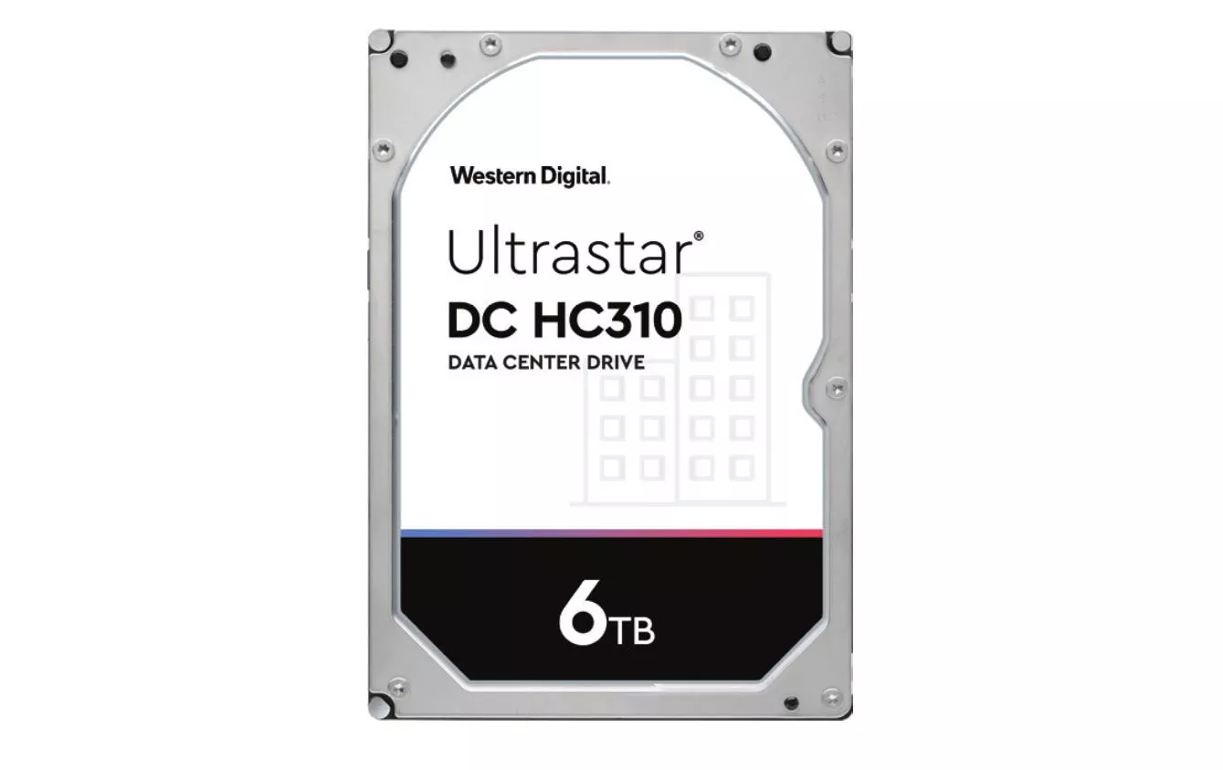 Western Digital Disque dur Ultrastar DC HC310 6 TO SATA-III