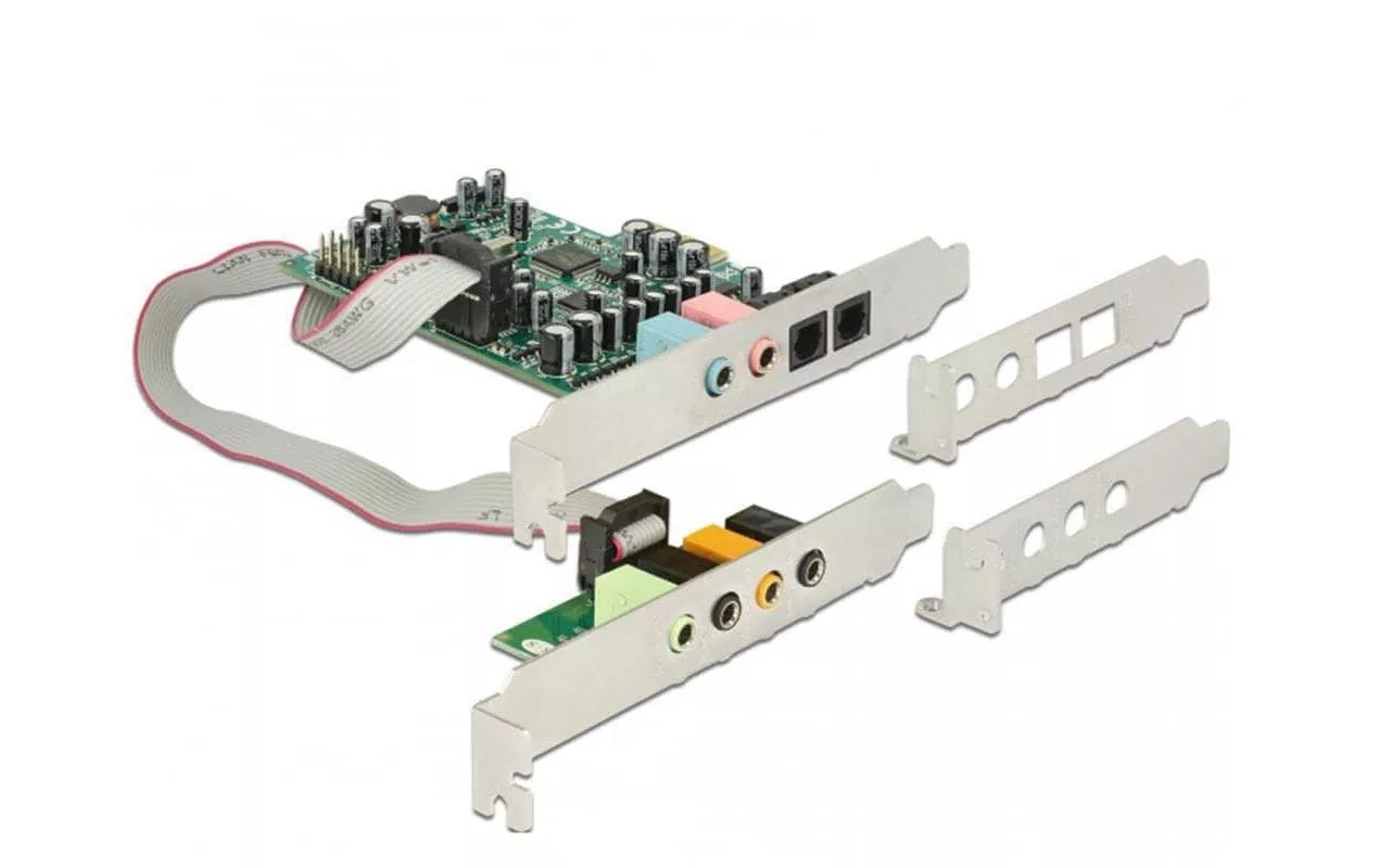 Soundkarte 89640  PCI-Express x1 mit Toslink In/Out