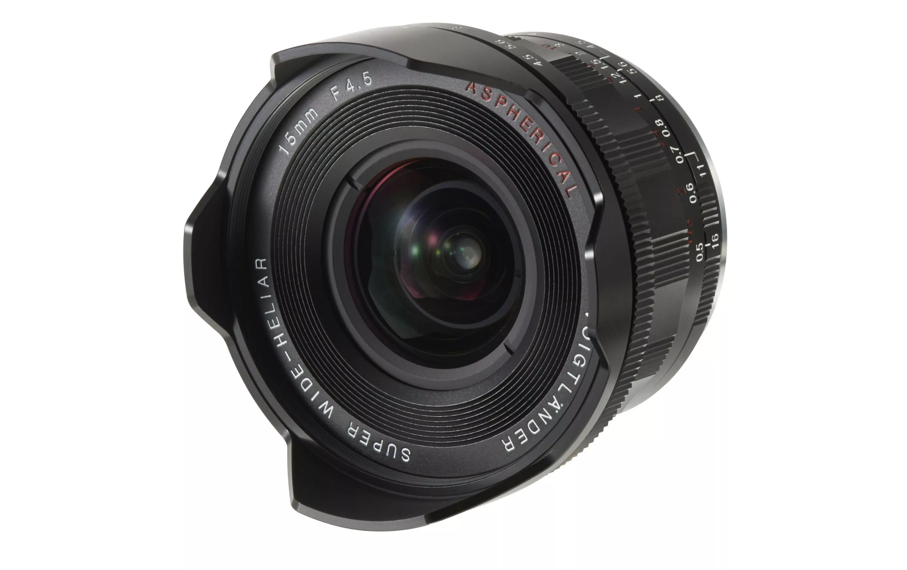 Longueur focale fixe Heliar 15mm F/4.5 III VM \u2013 Leica M