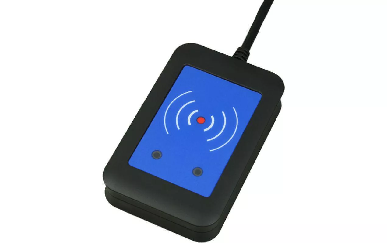 Ext. lecteur de cartes RFID 125 kHz et 13.56 MHz (USB)