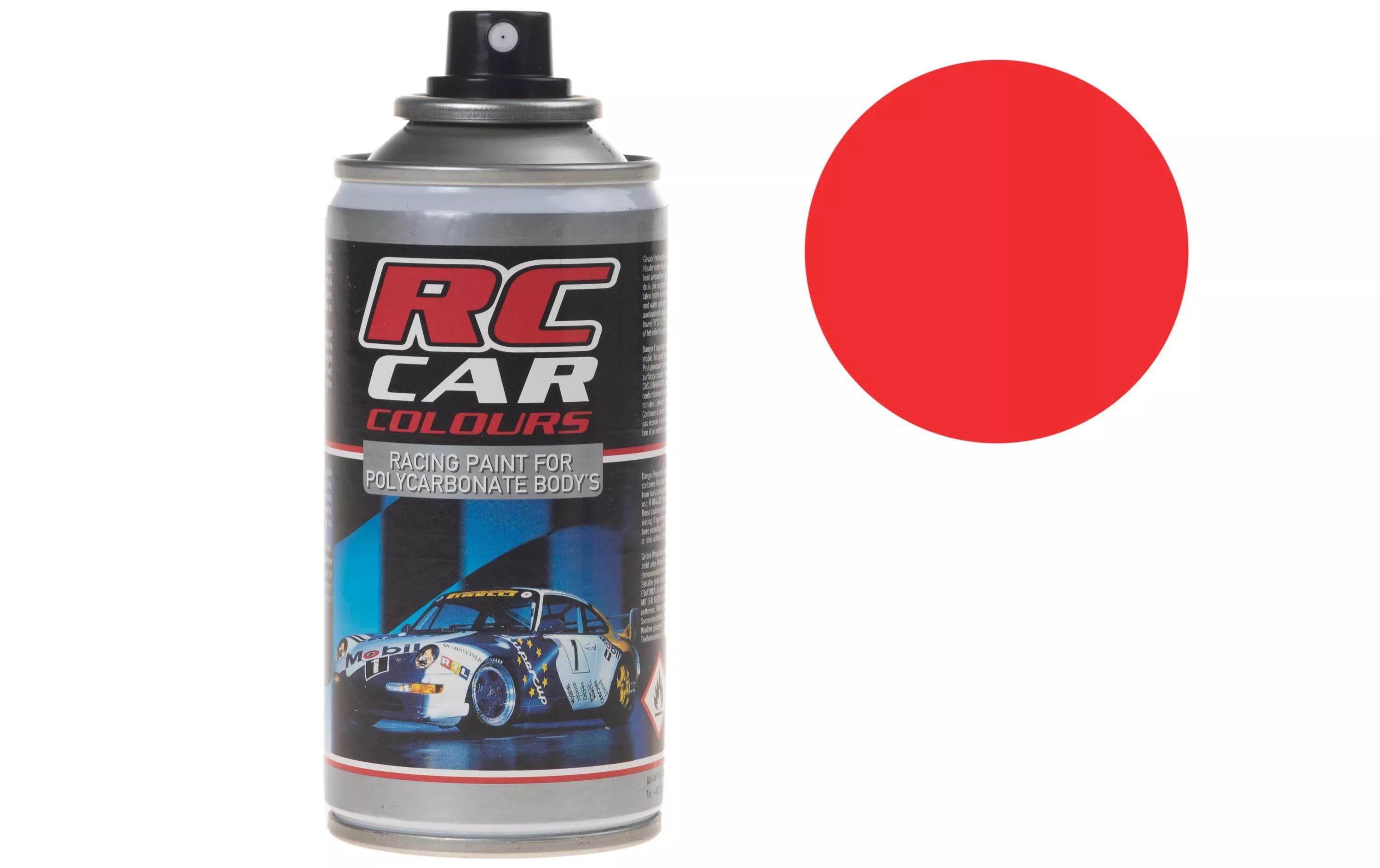 Lexan Spray RC CAR Neon Red 1005 150 ml