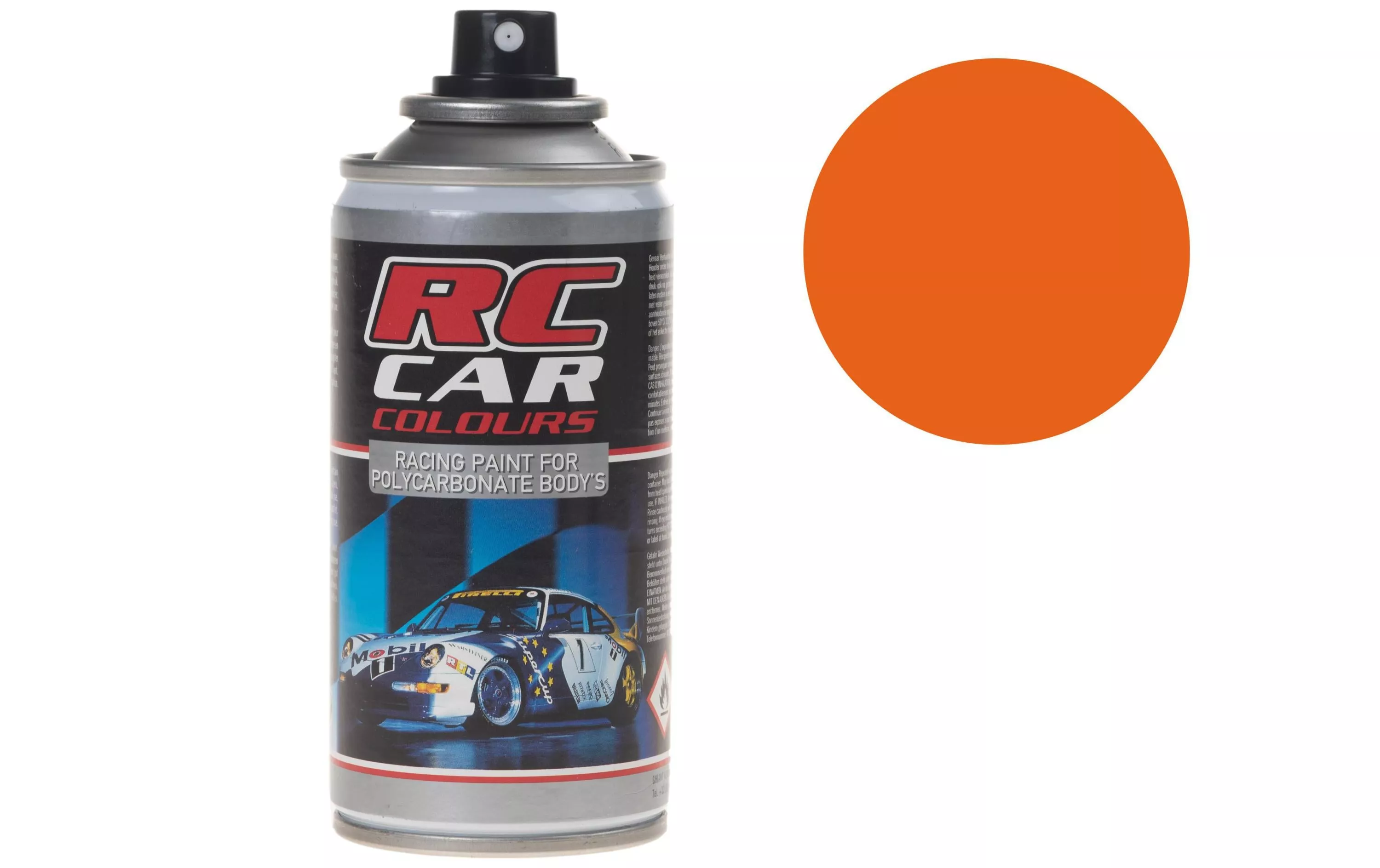 Lexan Spray RC CAR Neon Dark Orange 1011 150 ml