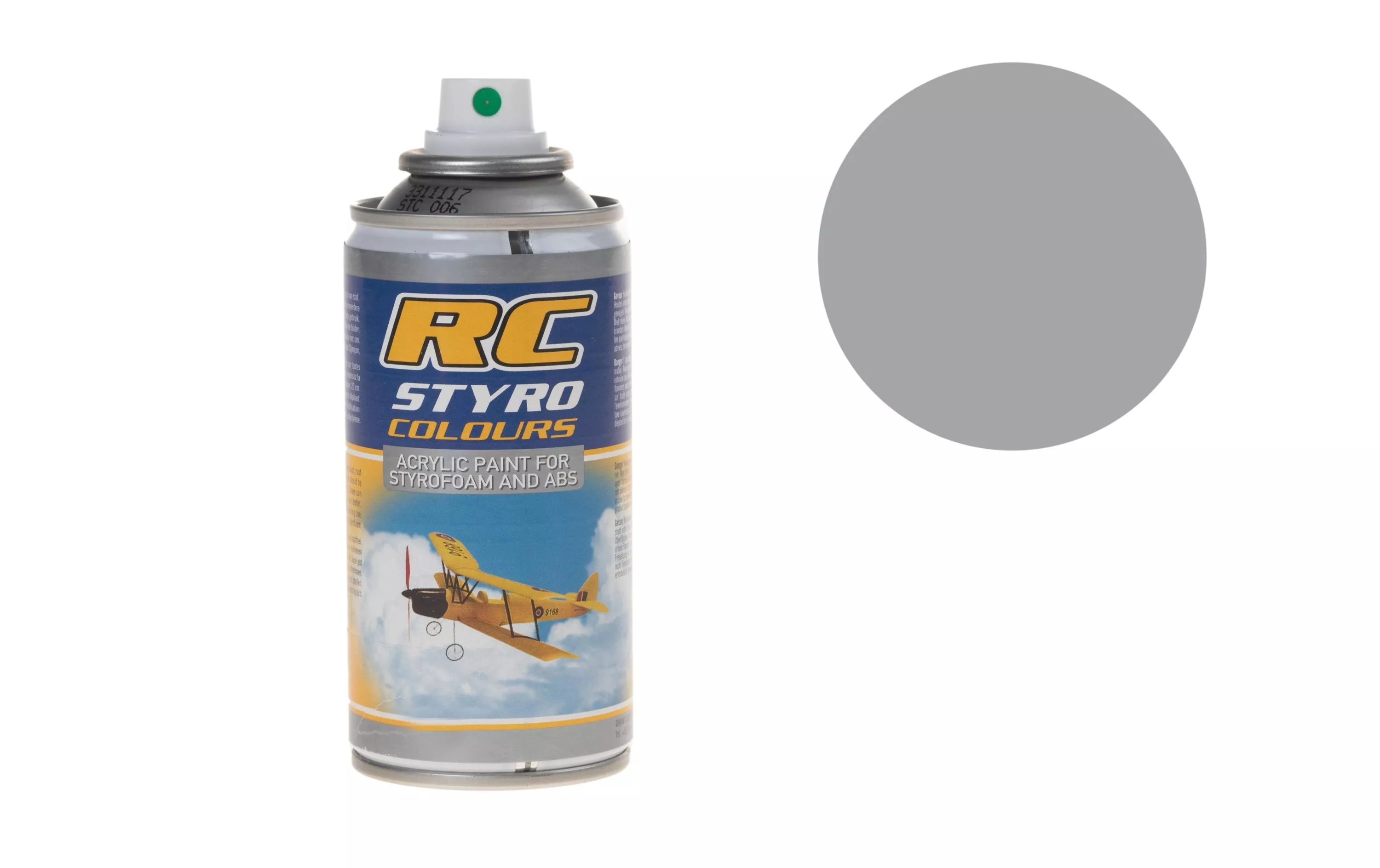 Kunststoffspray RC STYRO Silber 810 150 ml