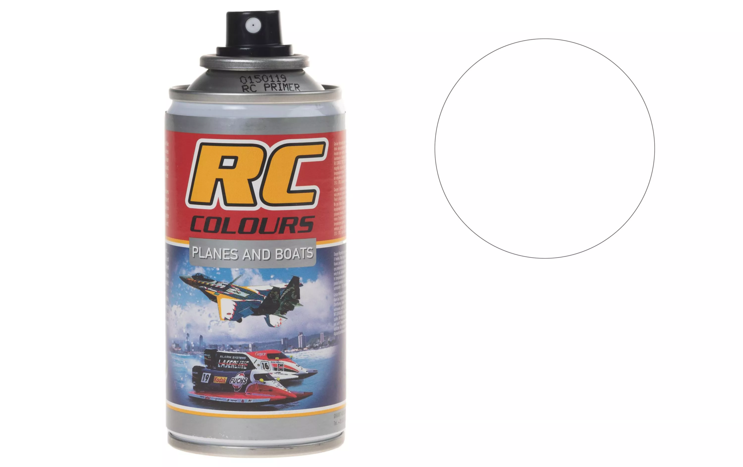 Acrylique en bombe RC COLOURS Blanc 10 150 ml