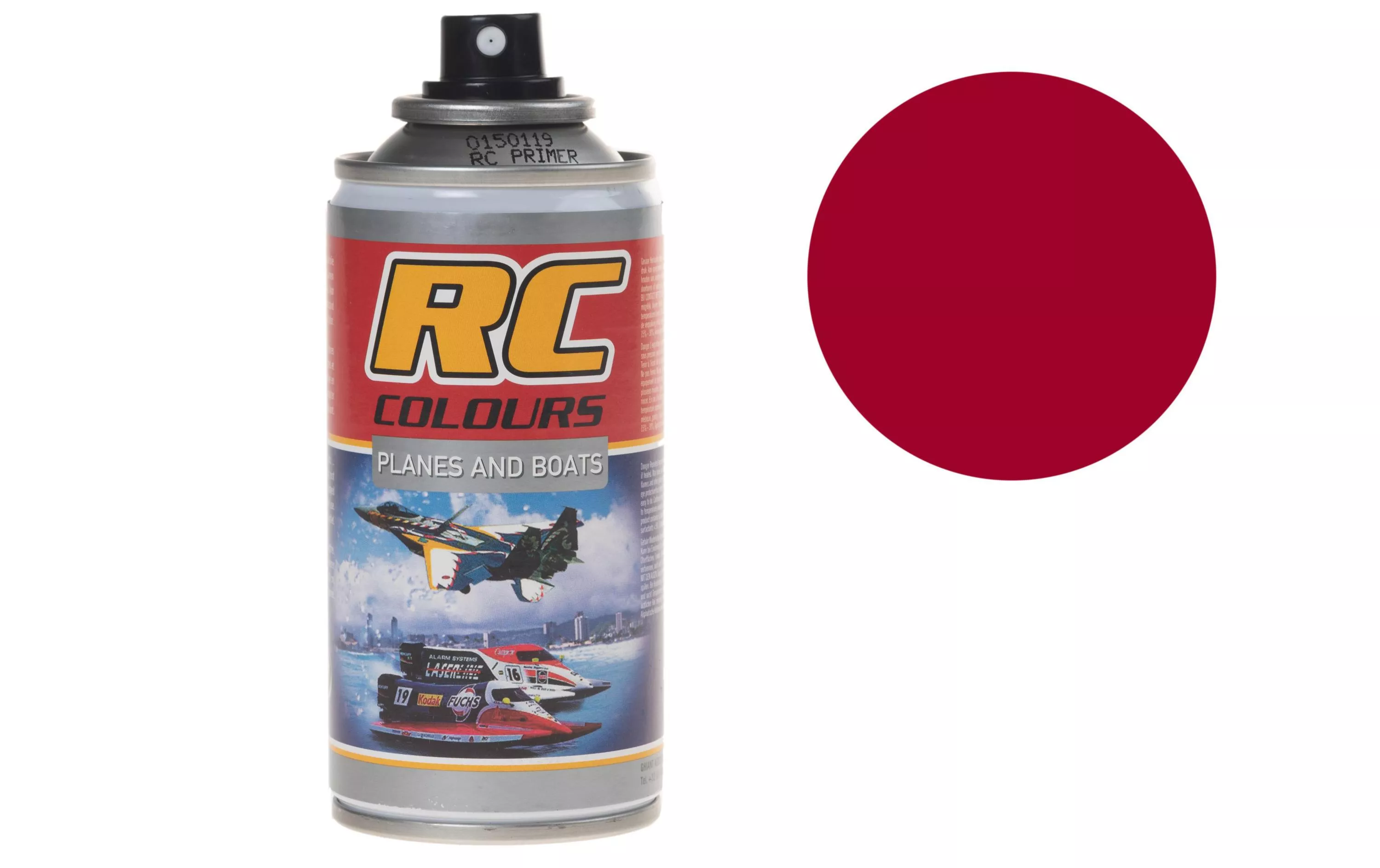 Acrylique en bombe RC COLOURS Rouge 20 150 ml