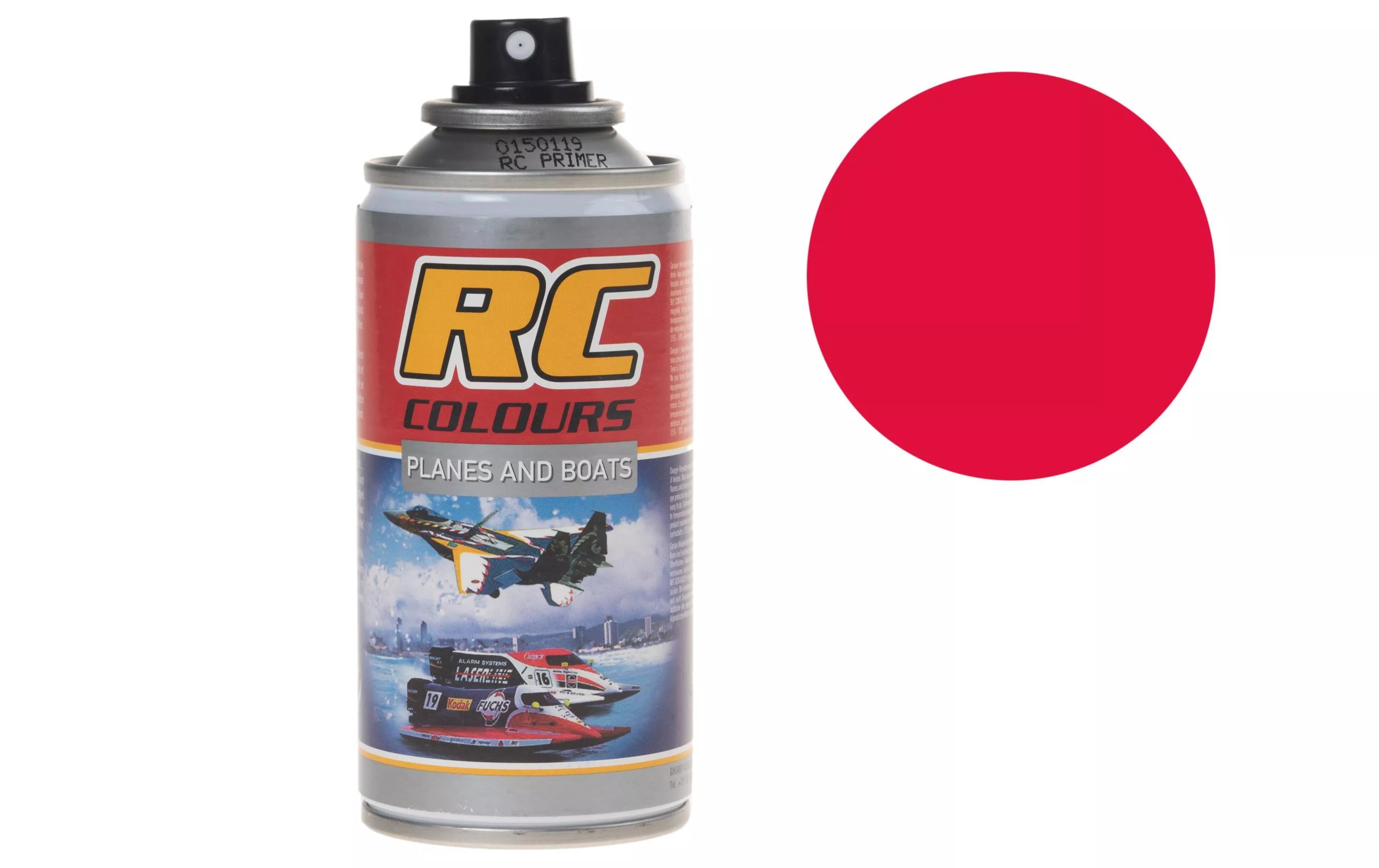 Acrylique en bombe RC COLOURS Rouge 23 150 ml