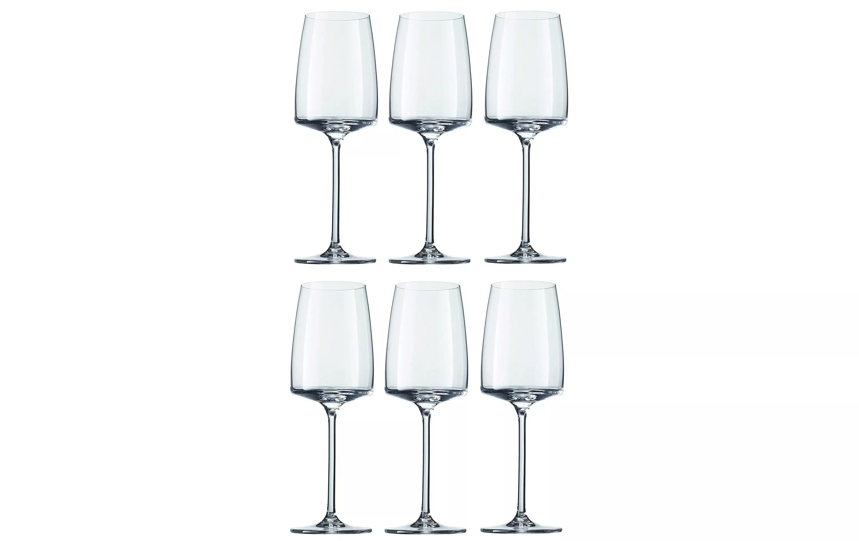 Bicchiere da vino bianco Sensa 363 ml, 6 pezzi, trasparente