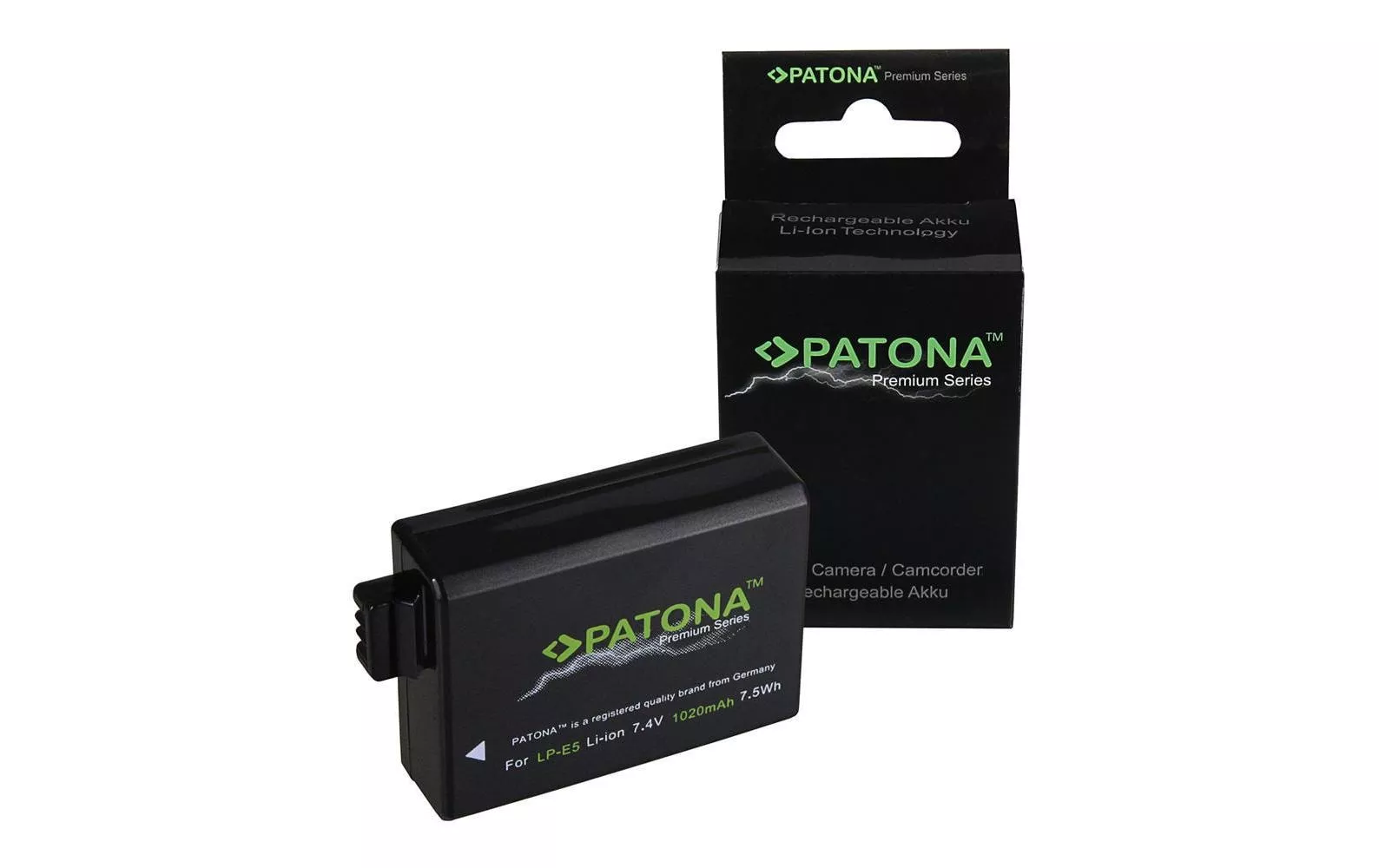 Batteria per macchina fotografica digitale Patona LP-E5
