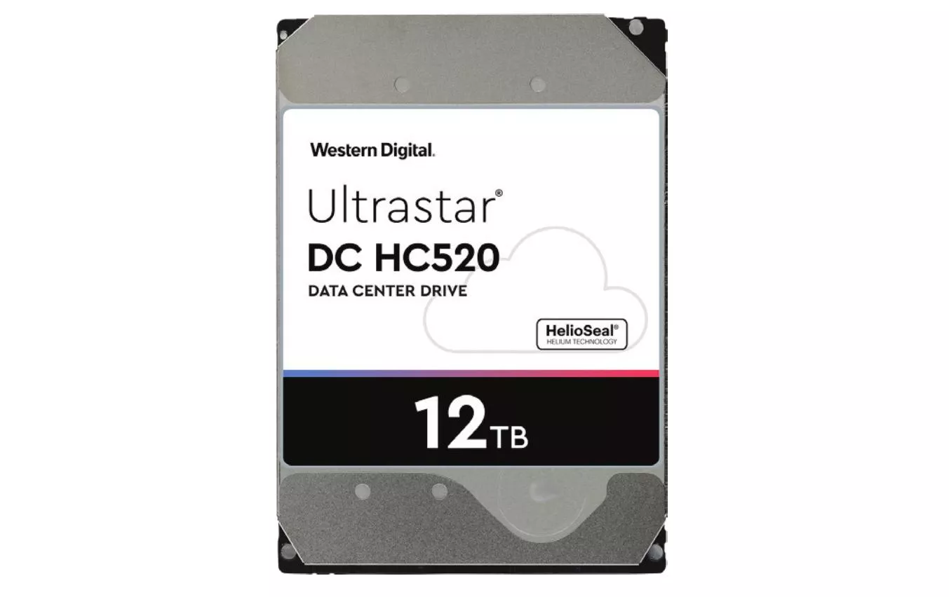 Western Digital Harddisk Ultrastar DC HC520 12TB SATA-III