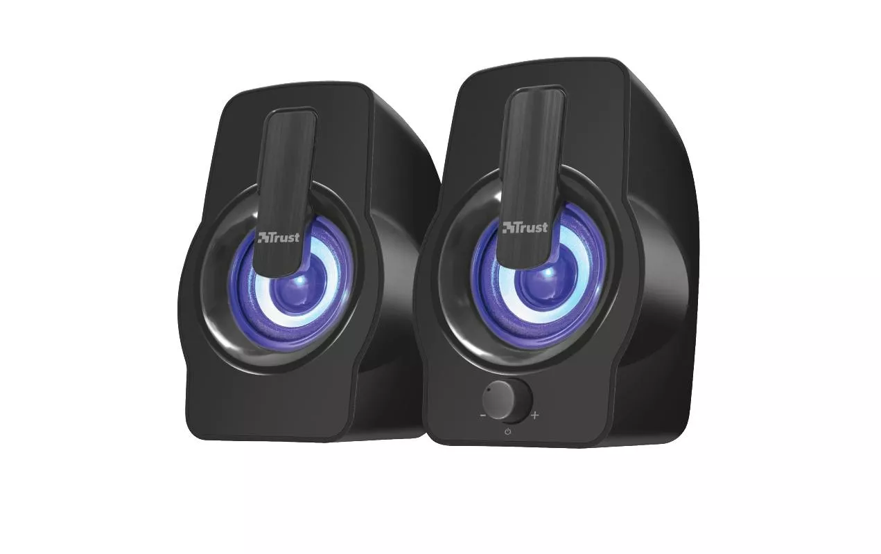 Haut-parleurs de PC Gemi RGB 2.0 Noir