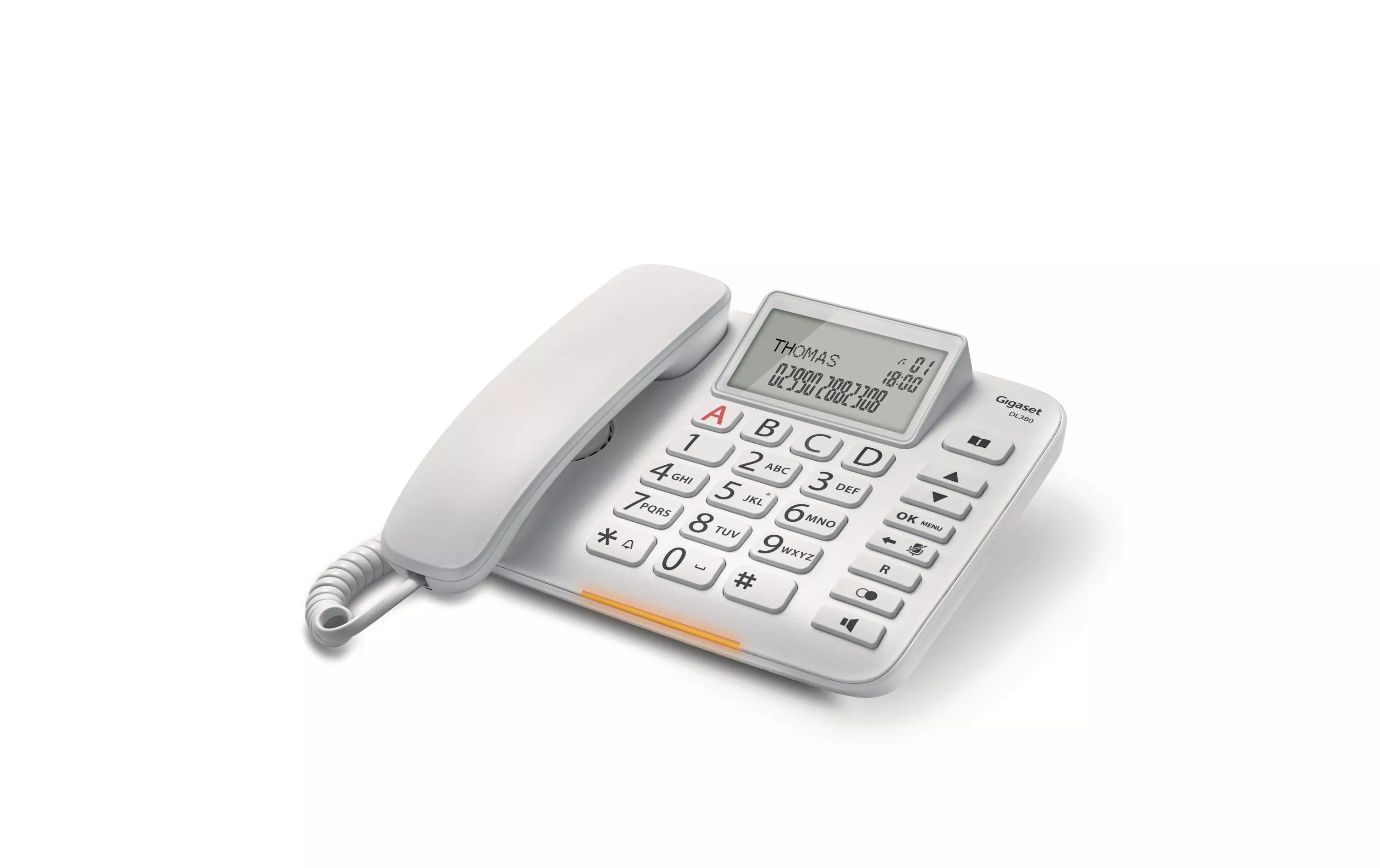 Telefono da tavolo Gigaset DL380 Bianco