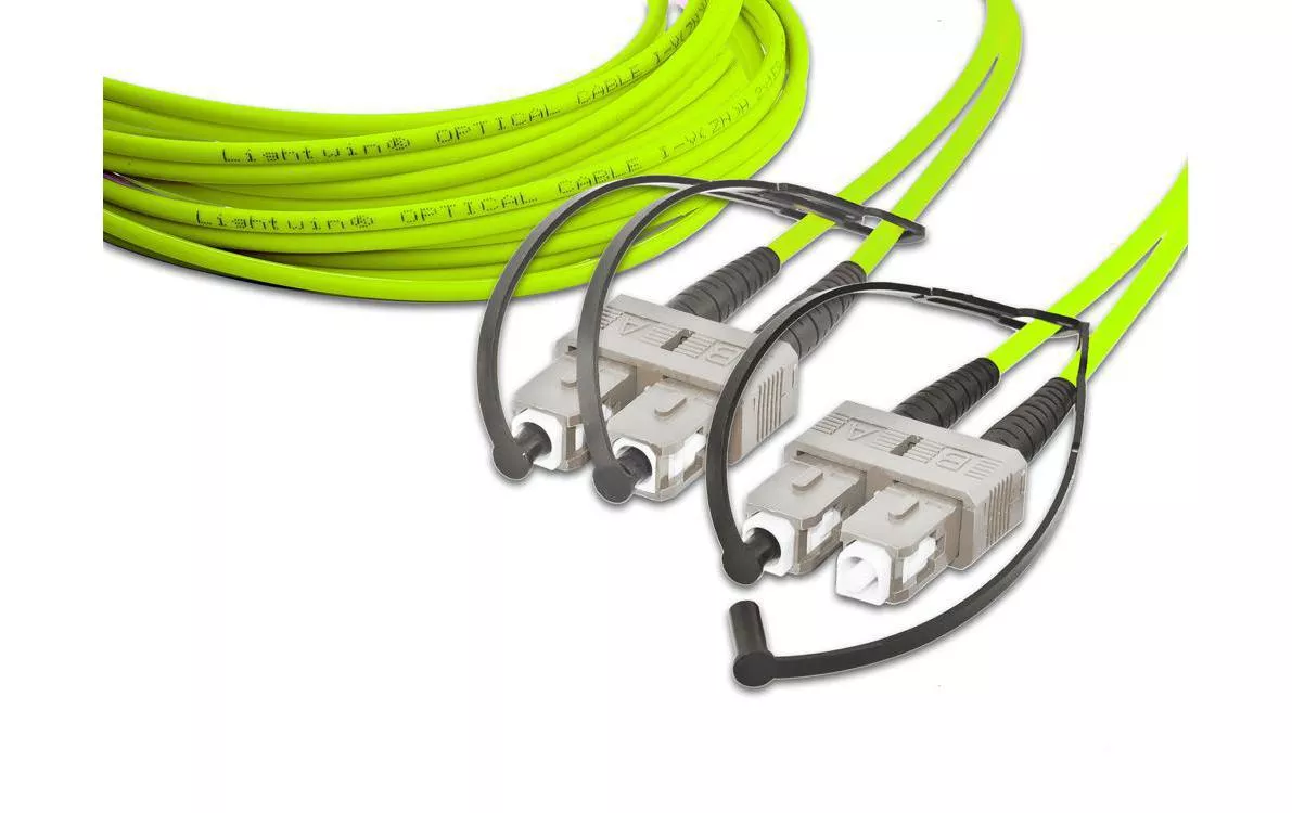 Câble patch à fibre optique SC-SC, Multimode, OM5, 10m