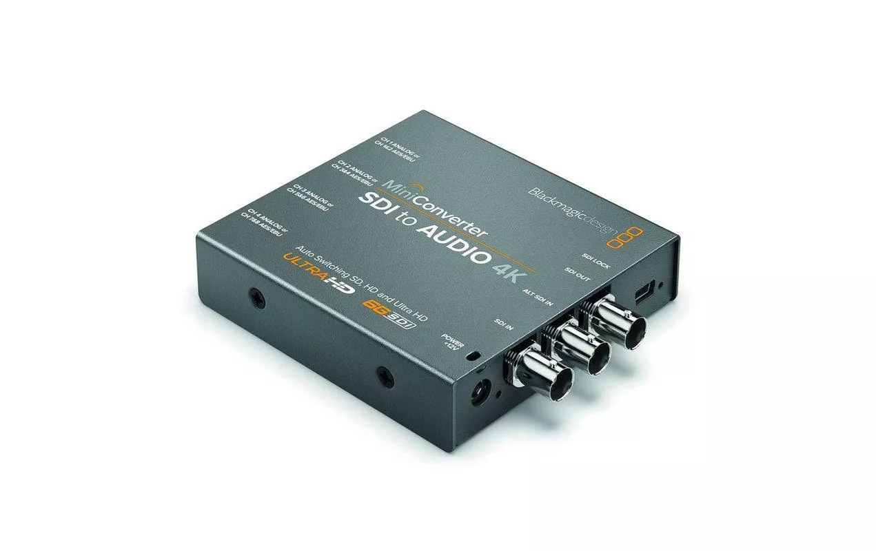 Convertitore Blackmagic Design Mini SDI-Audio 4K