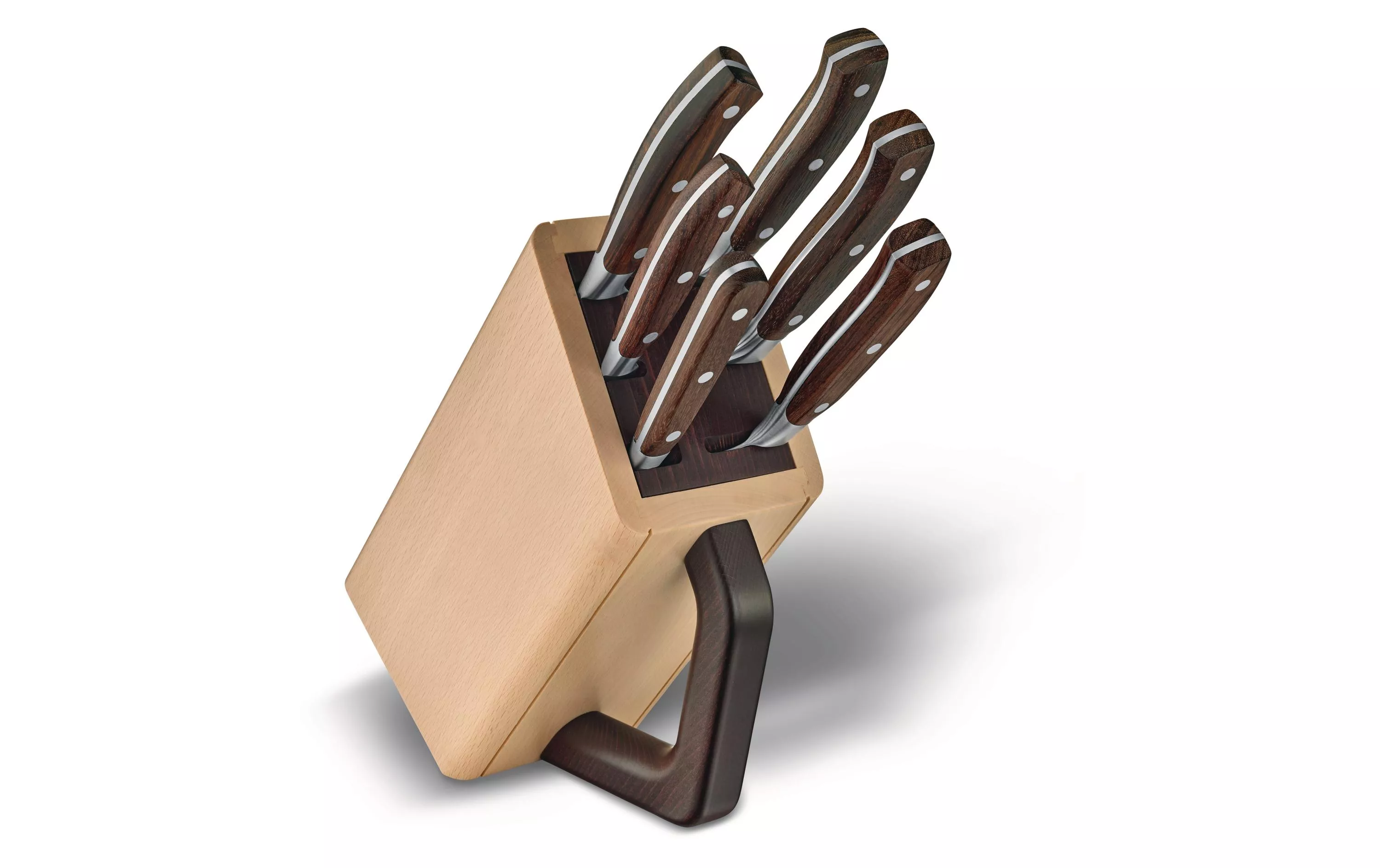 Kits de bloc de couteaux avec couteaux Grand Maître 6-pièces