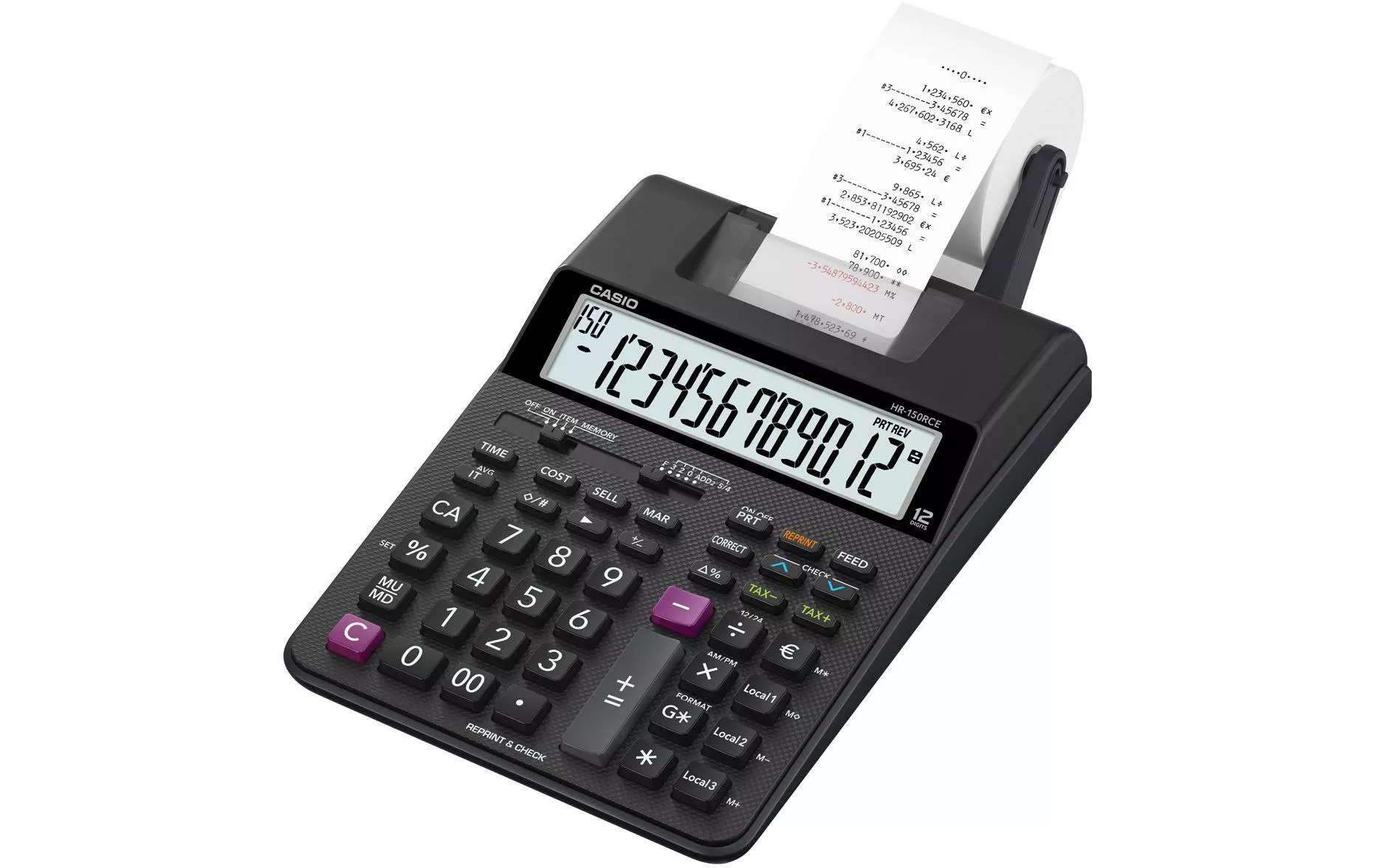 Calculatrice de bureau CS-HR-150RCE