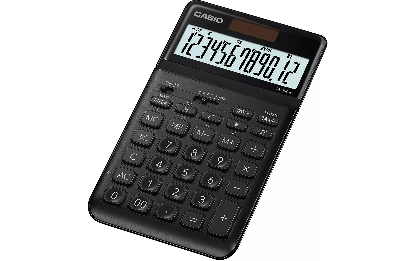 Calculatrice CS-JW-200SC-BK Noir