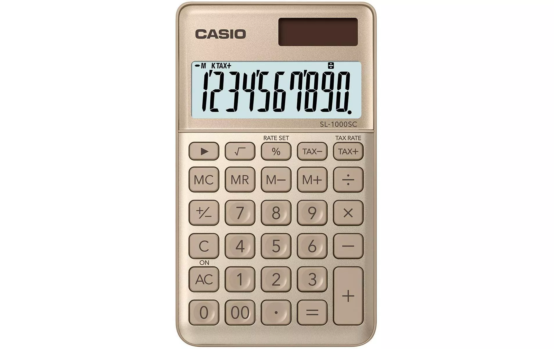Calcolatrice Casio CS-SL-1000SC-GD Gold