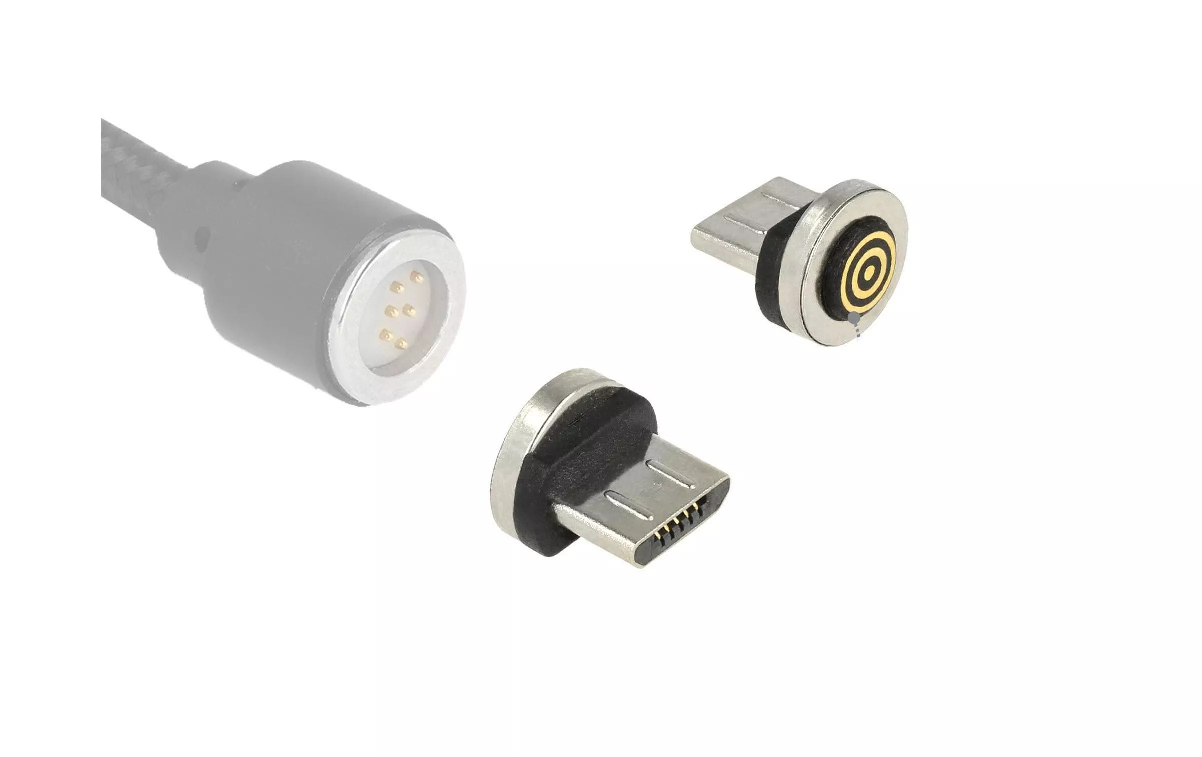 USB-Kabel magnetisch  Spezial - Micro-USB B 0 m