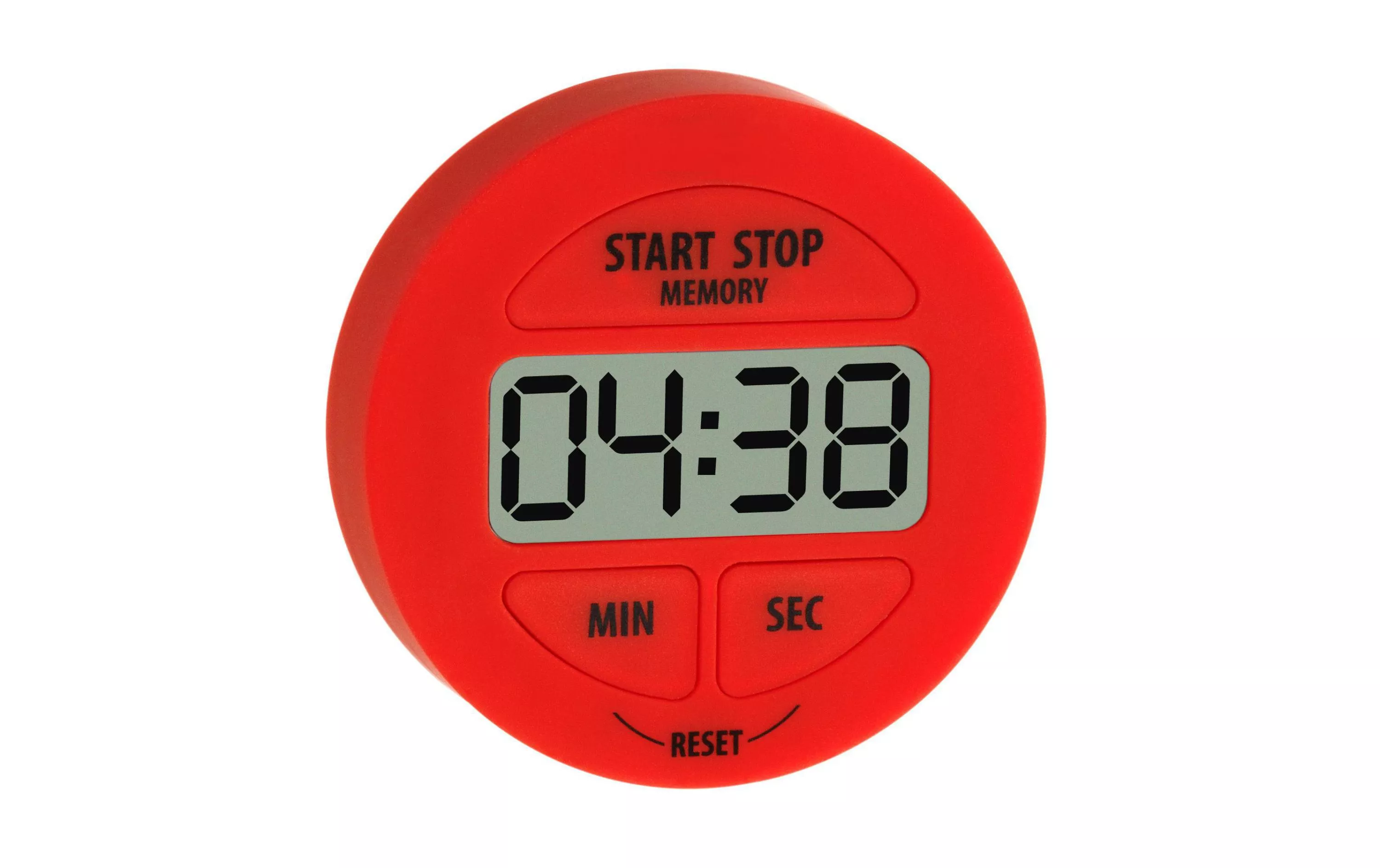 Minuterie Digital avec chronomètre, rouge