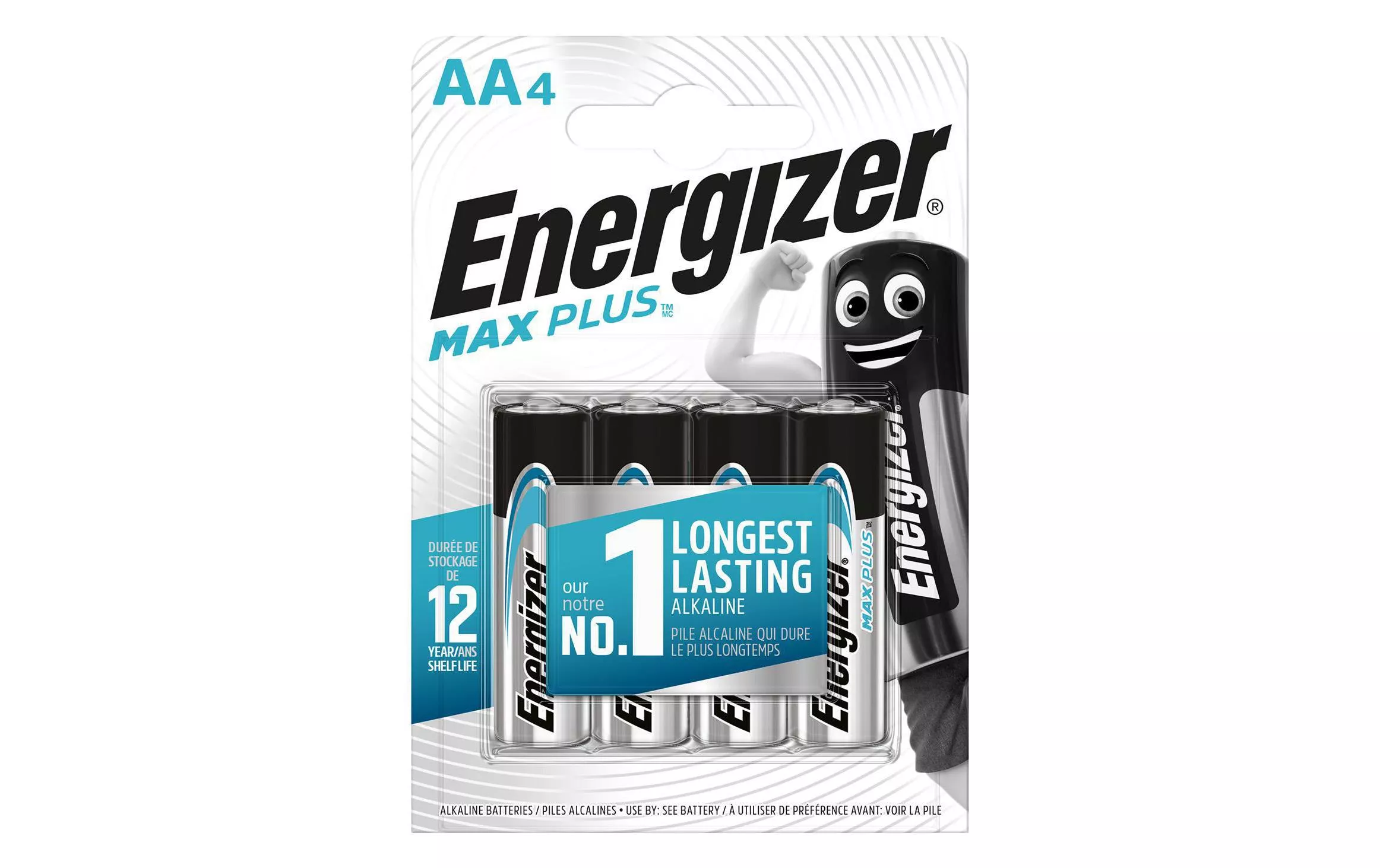 Batteria Energizer Max Plus AA 4 pezzi