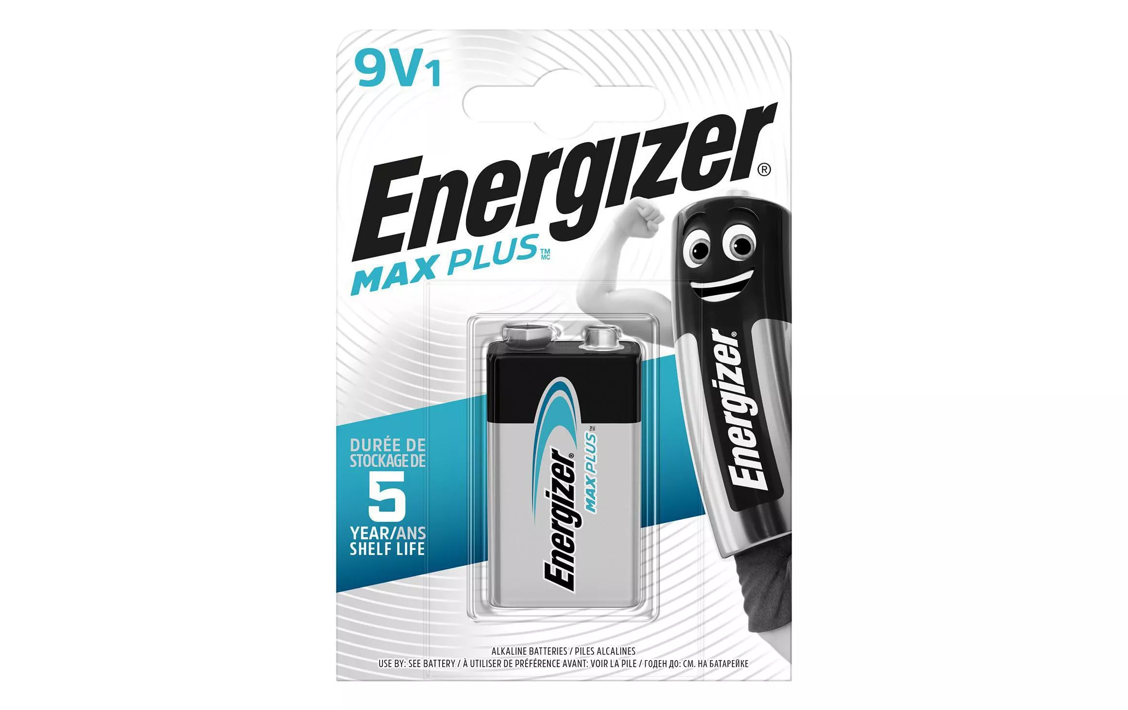 Batterie Max Plus E-Block 9V  1 Stück