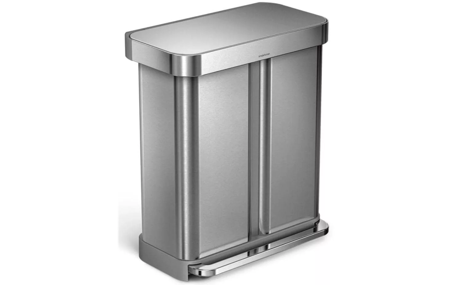 Recyclingbehälter CW2025 58 Liter, Silber