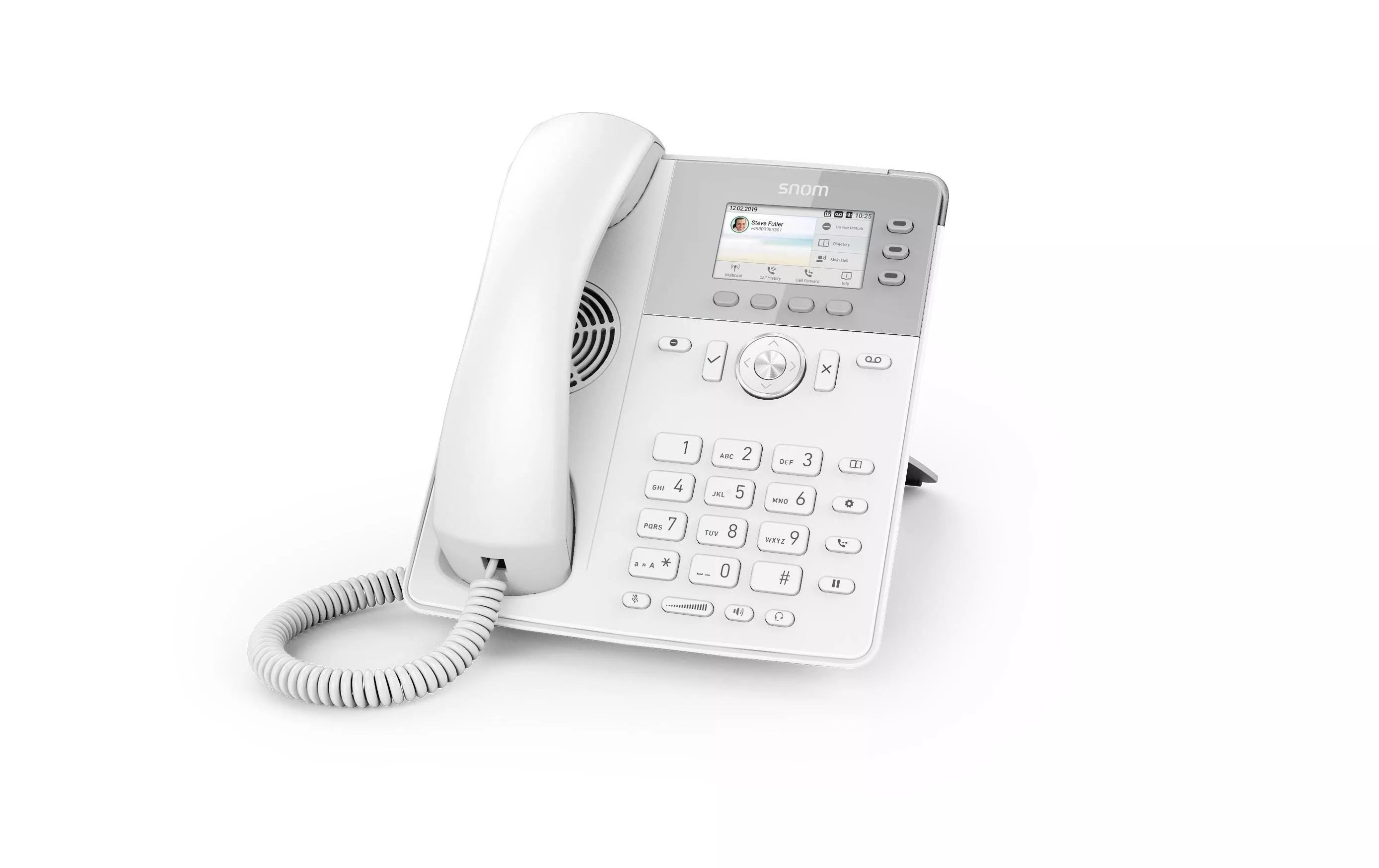 Téléphone de bureau D717 Blanc