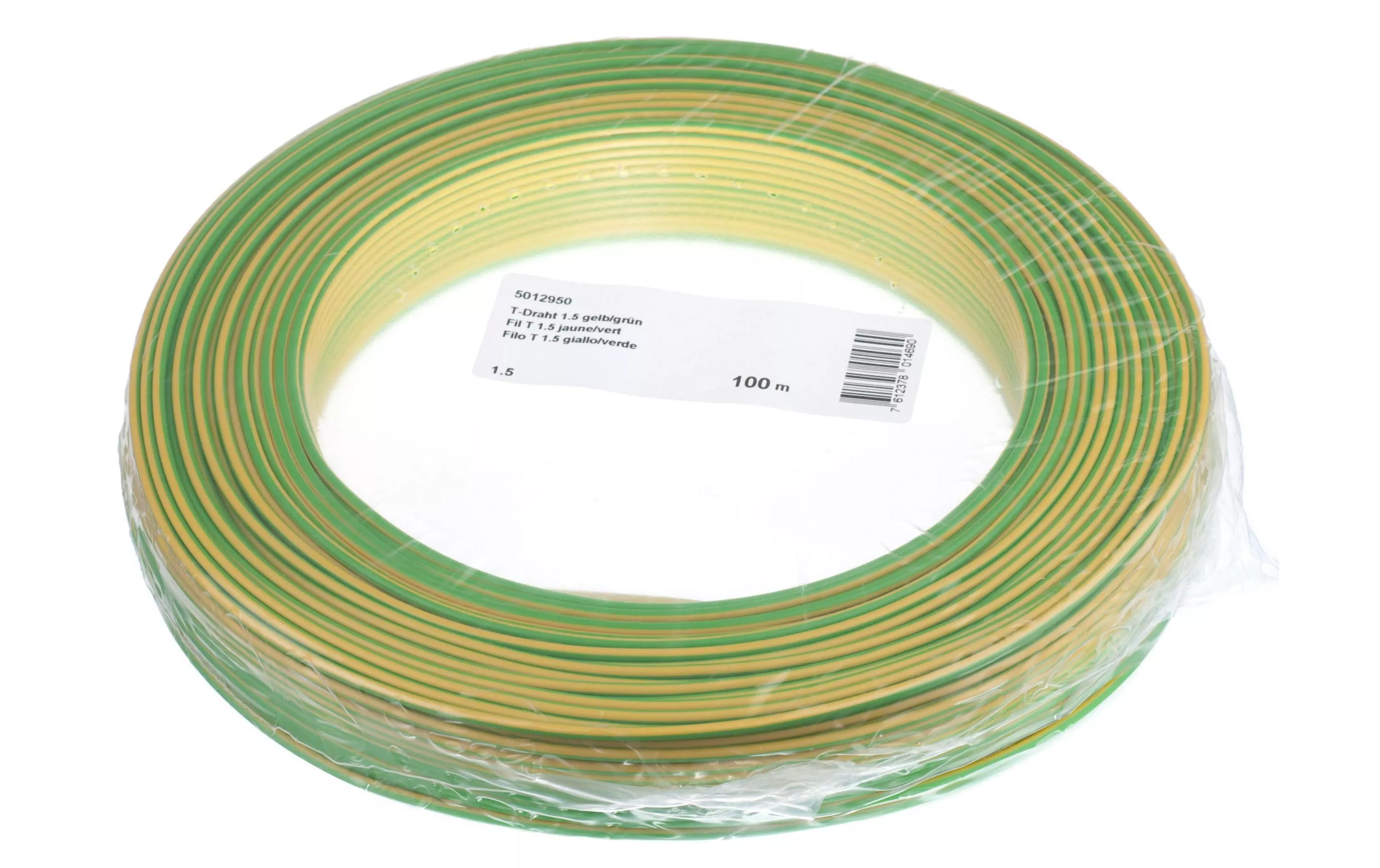T-wire 1,5 mm2 giallo/verde