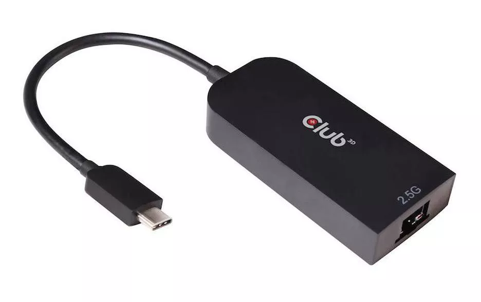 Adapter USB 3.2 Gen1 Type C auf RJ45 2.5Gbps