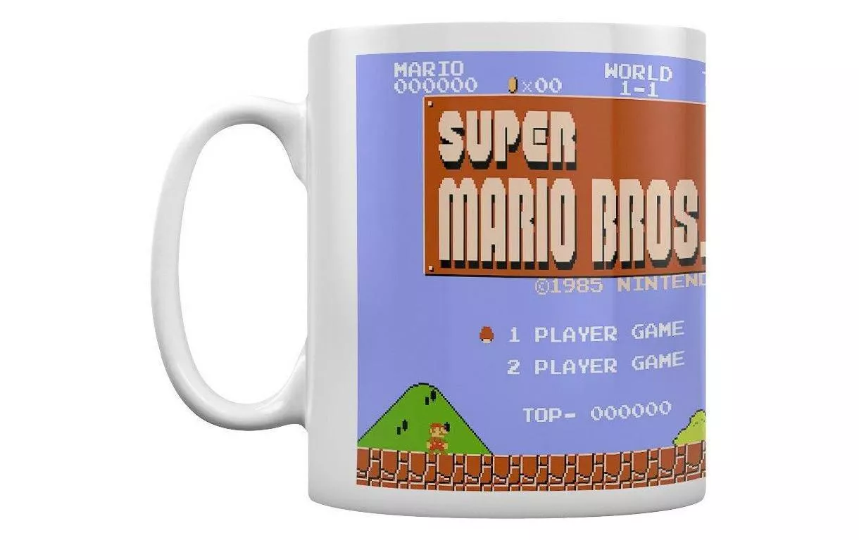 Piramide tazza di caffè Super Mario Bros. Retro