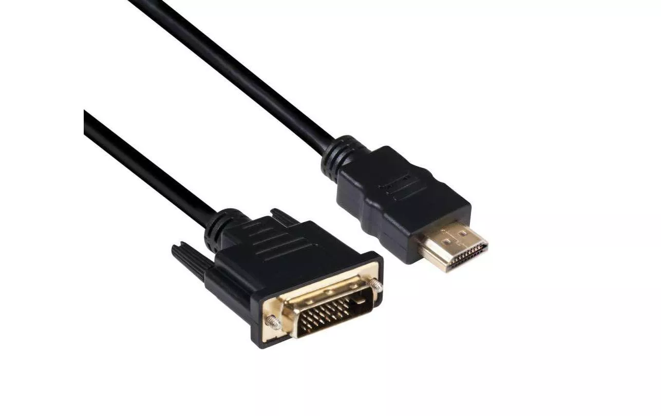 Câble DVI-D \u2013 HDMI 1.4, 2 m, bidirectionnel