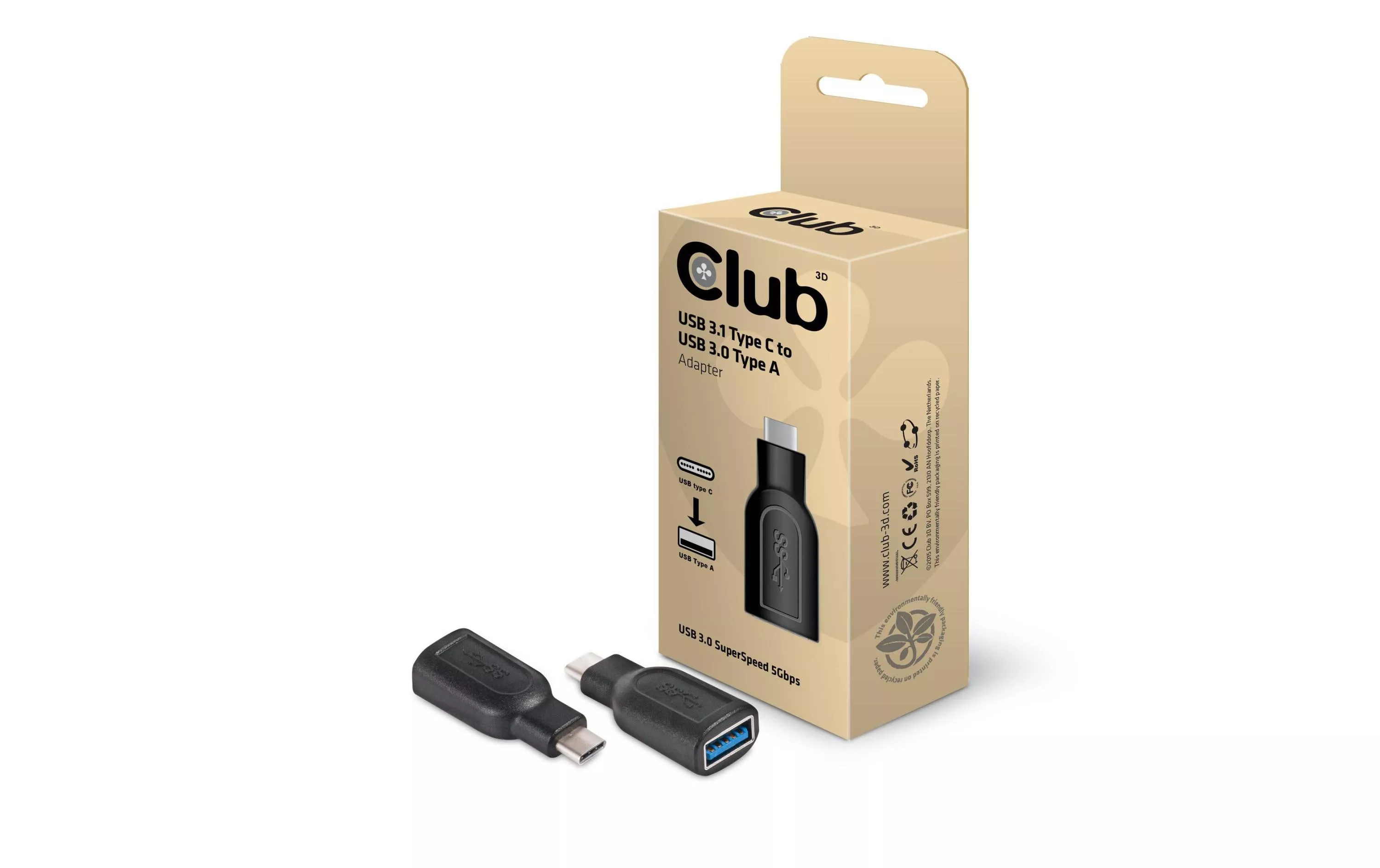 USB 3.0 Adapter CAA-1521 USB-C maschio - USB-A femmina