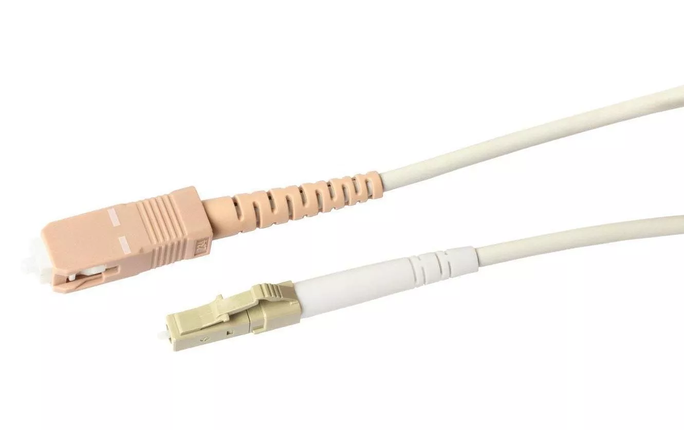 LWL-Anschlusskabel FTTH Fiber-Kabel LC-SC Singlemode, 2m
