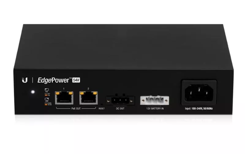 EdgePower Supply EP-54V-72W con supporto PoE e UPS