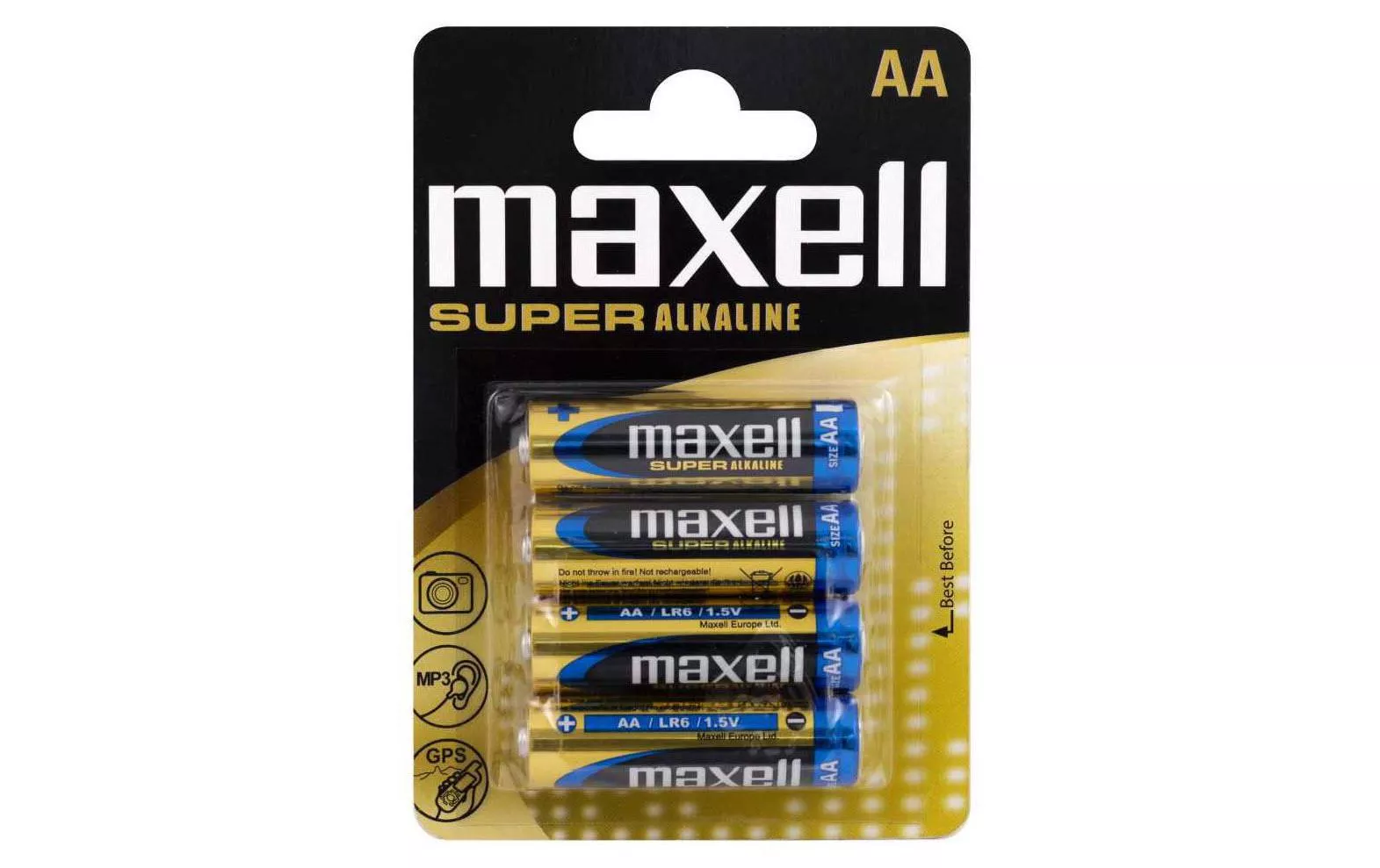 Batterie AA Super Alkaline 4 Stück