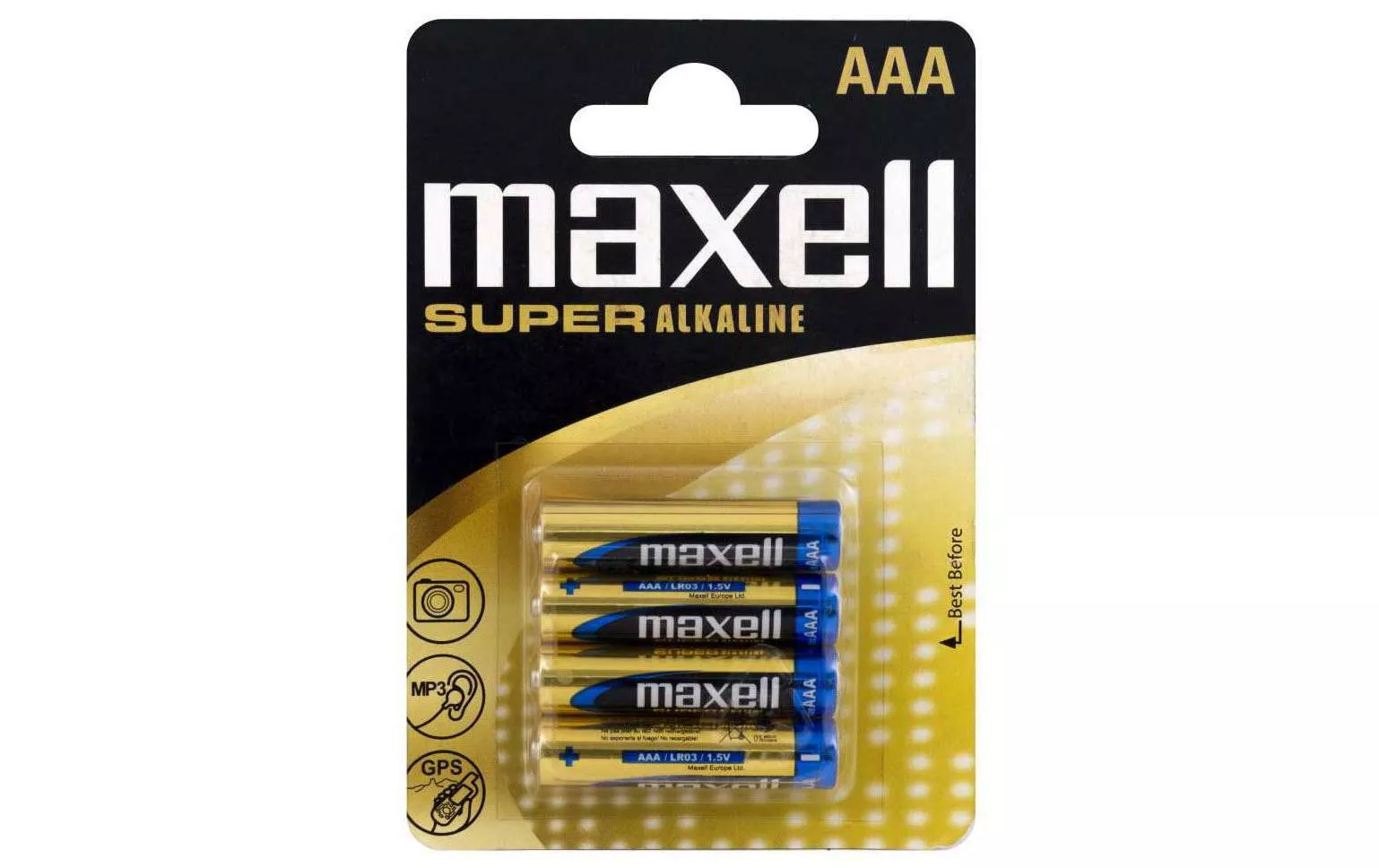 Batterie AAA Super Alkaline 4 Stück