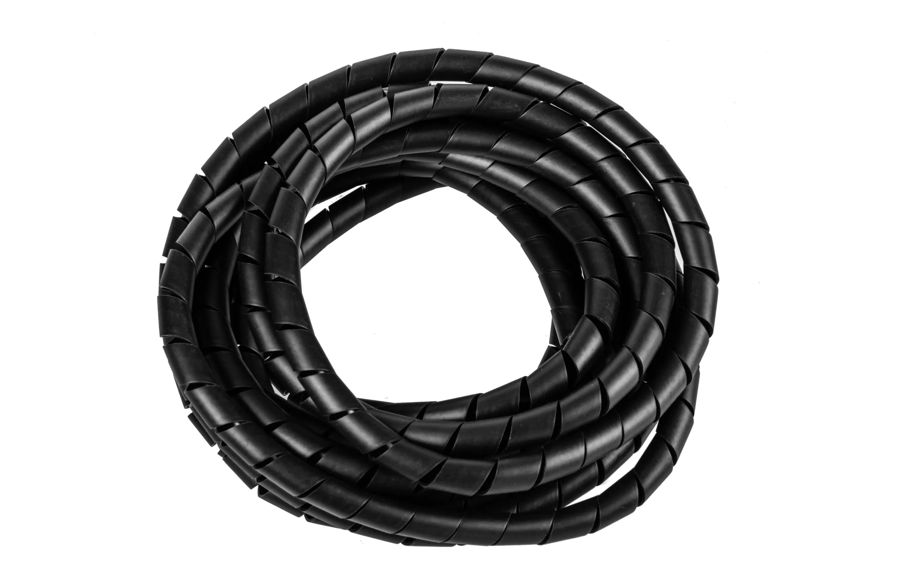 Tuyau en spirale 5 m x 12 mm Noir