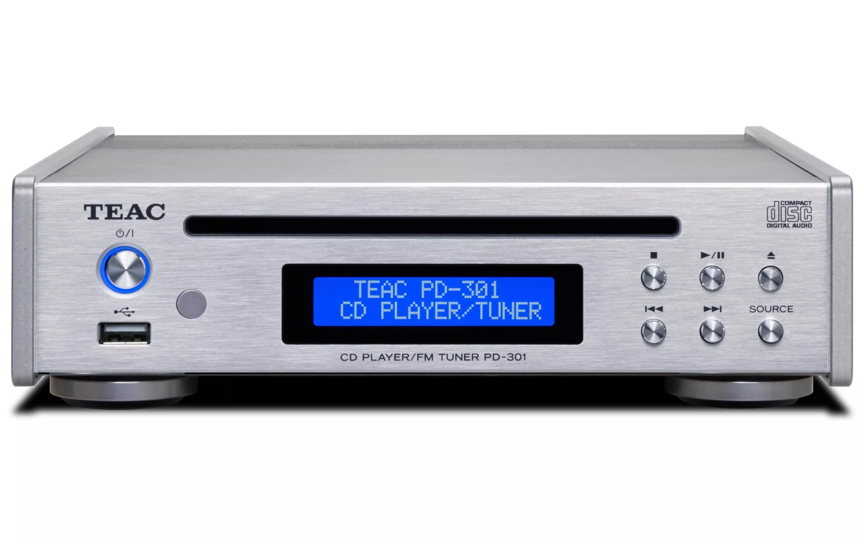 Lettore CD/DAB+ TEAC PD-301DAB-X-S Argento