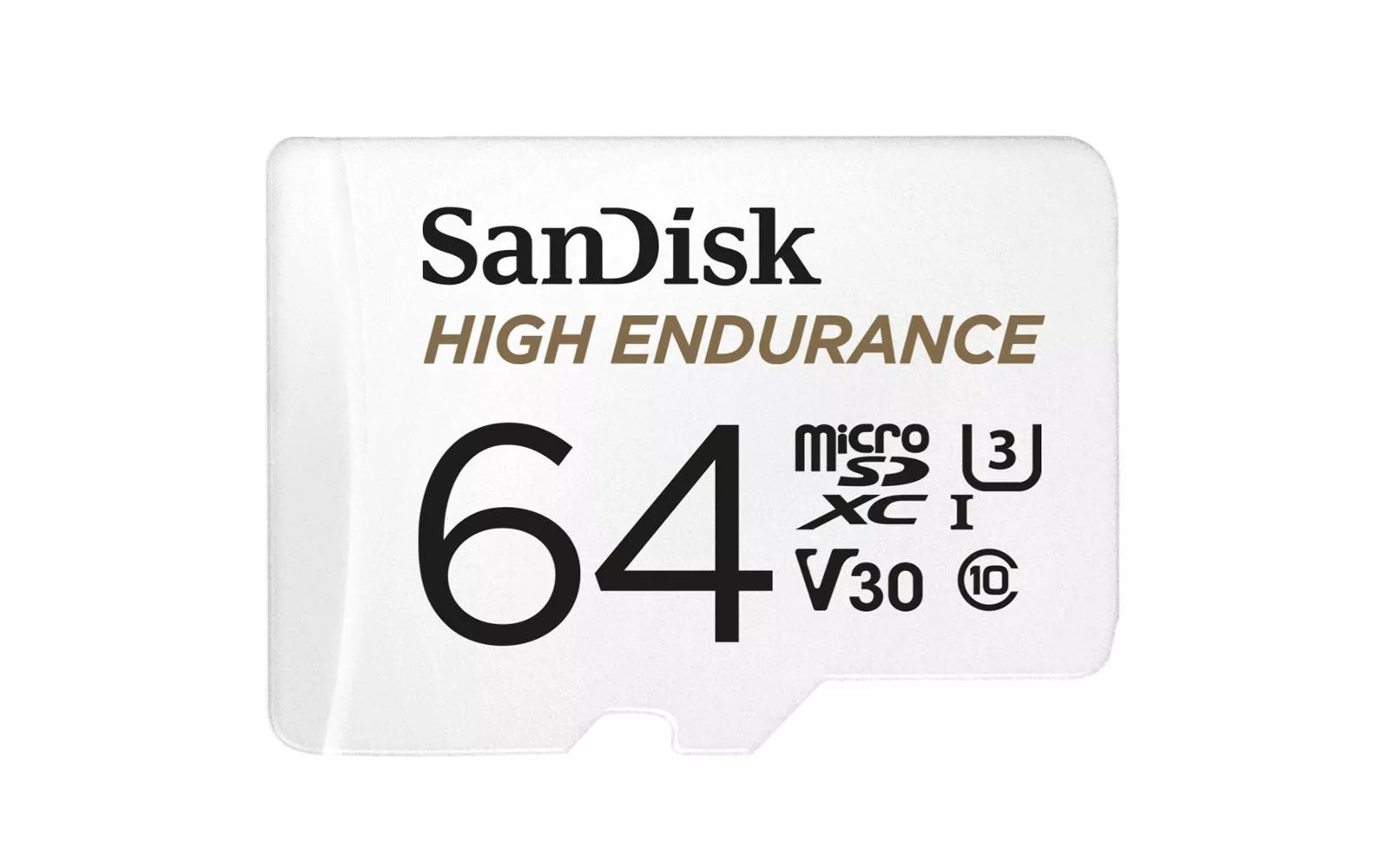 Carte microSDXC High Endurance UHS-I 64 GB