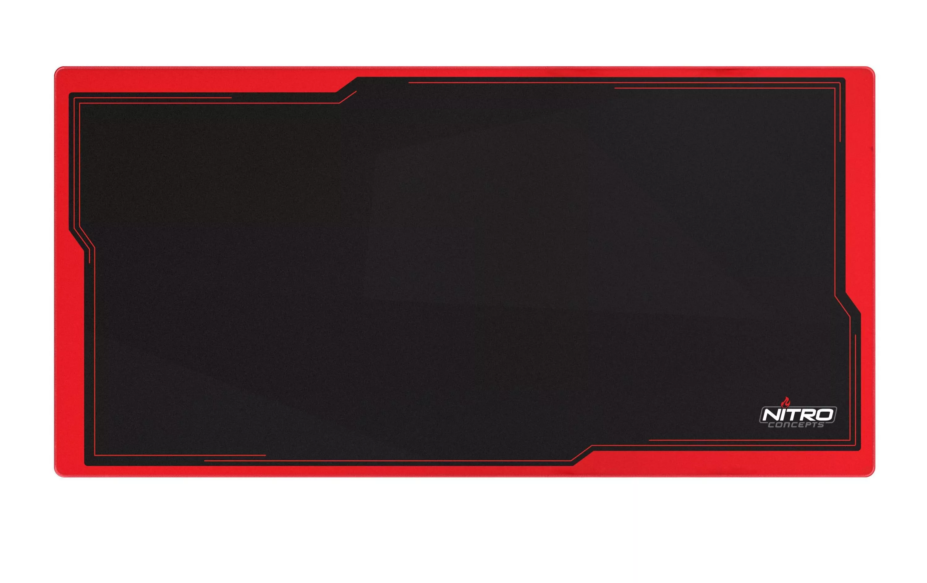Tapis de souris de gaming DM16 Noir/Rouge