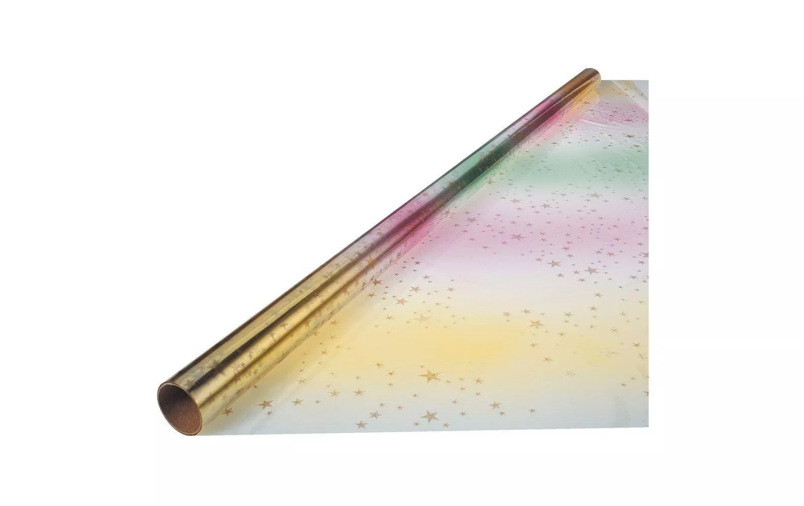 Geschenkpapier Regenbogen 75 cm x 3 m, Mehrfarbig