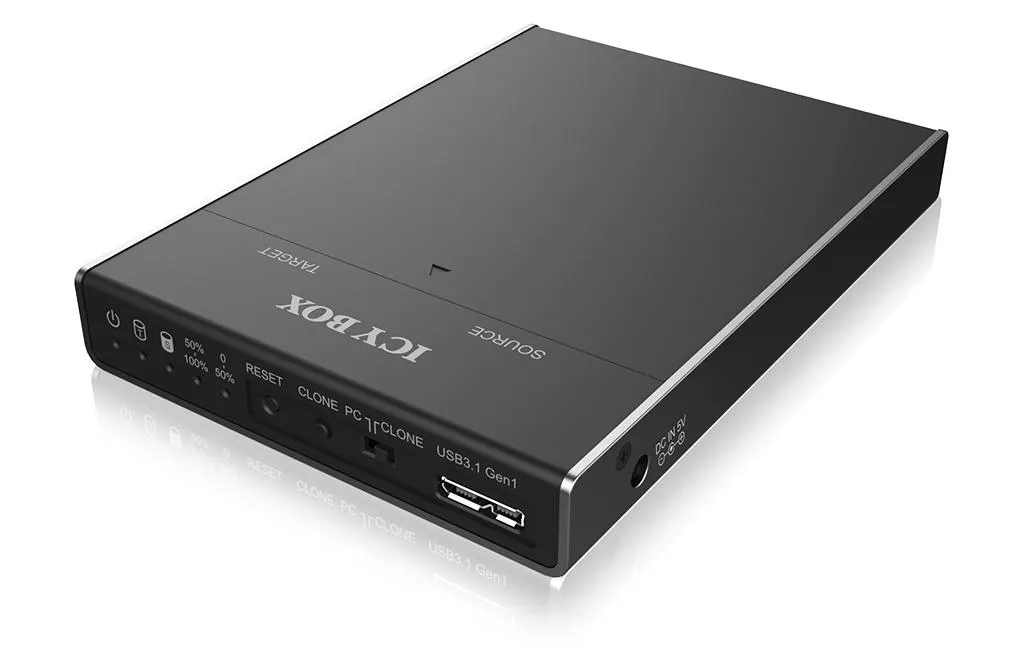 ICY BOX Docking- und Klonstation IB-2812CL-U3 für M.2 SATA SSDs