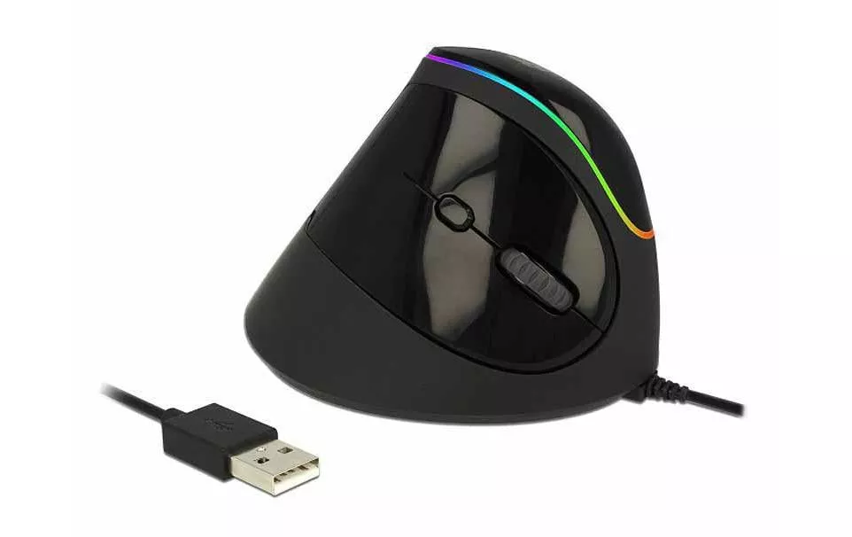 Ergonomische Maus 12597 USB RGB