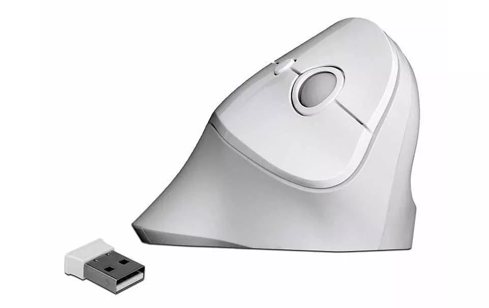 Souris ergonomique 12596 USB sans fil